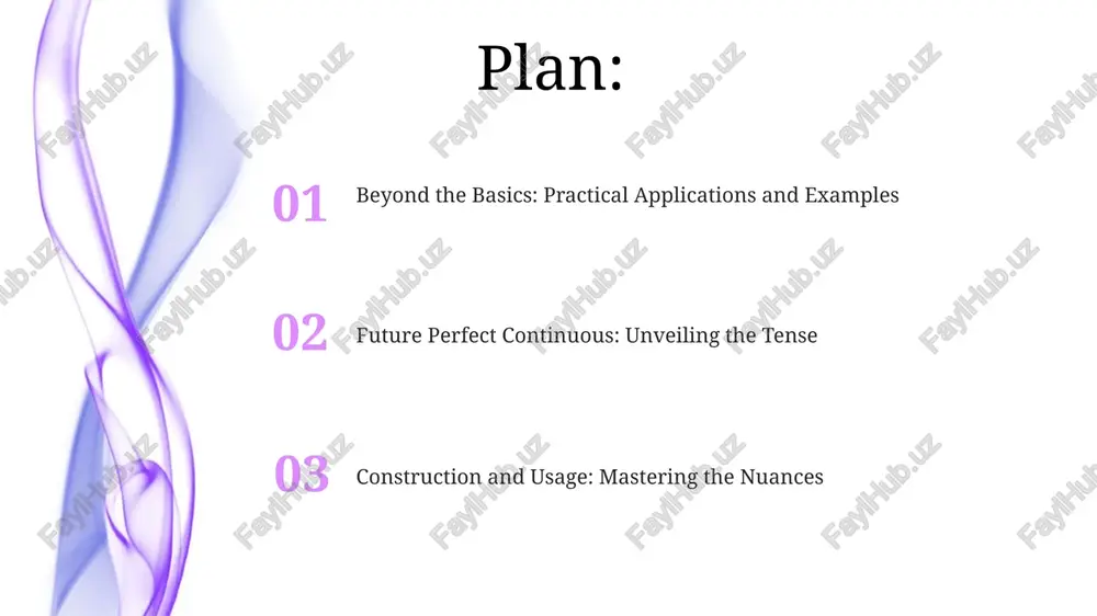 tivity leading up to a specified future event. common mistakes and how to avoid them confusing future perfect continuous with future perfect simple is common; remember the continuous (will have been doing) emphasizes the duration of activity, not just completion by time x. many learners forget auxiliary verbs! ensure you include 'will have been' before the present participle (verb+ing), for example: 'i will have been studying' not just 'i studying'. avoid using it for short actions. the future perfect continuous is best for extended activities; saying 'i will have been sneezing' sounds odd; use future perfect simple instead. mastering the future perfect continuous: an introduction this tense helps express cause and effect, showing that a future situation (2045, for example) will be the direct result of prolonged action lasting 'x' amount of time. the future perfect continuous emphasizes duration of an action leading up to a specific point in the …