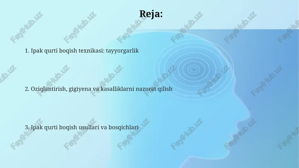 un 20-25 tonna/ga go'ng va fosforli o'g'itlardan 150-200 kg/ga ishlatish yaxshi natija beradi. tut barglarining sifatini ta'minlash uchun azotli o'g'itlar (120-150 kg/ga) vegetatsiya davrida 2-3 marta qo'llaniladi, bu barglarning protein miqdorini oshiradi. tut daraxtlarini zararkunandalardan himoya qilish uchun biologik preparatlar (masalan, bitoksibatsillin 2-3 kg/ga) qo'llaniladi, bu esa barglarning sifatini saqlaydi. serikultsiyada ilg'or texnologiyalar genetik modifikatsiyalangan ipak qurtlari turlarini yaratish orqali ipak tolalarining sifati va miqdori 15-20% ga oshirilmoqda, bu esa ishlab chiqarish samaradorligini oshiradi. serikultura sohasida ilg‘or texnologiyalar, masalan, harorat va namlikni avtomatik nazorat qiluvchi tizimlar orqali ipak qurtlarining o‘sish muhitini optimallashtirish imkonini beradi. sun'iy intellektga asoslangan dasturlar ipak qurtlarining sog'lig'ini monitoring qilish, kasalliklarni erta aniqlash va parvarishlash strategiyalarini 25% ga yaxshilash uchun qo'llanilmoqda. boqish davrida harorat va namlikni nazorat qilish boqish davrida haroratni 24-25°c darajada ushlab turish muhim, chunki yuqori harorat ipak qurtining kasallanishiga olib kelishi mumkin, past harorat esa o'sishni sekinlashtiradi. namlikni nazorat qilish uchun boqish xonalarida 75-80% …