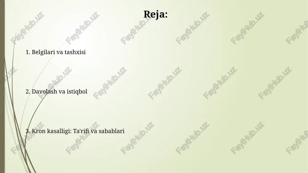 uralar va fistulalar kabi crohn kasalligining ichakdan tashqari asoratlarini aniqlash uchun 90% aniqlik bilan ishlatiladi. ileo-kolonoskopiya crohn kasalligini tashxislashda muhim rol o'ynaydi, chunki u ingichka va yo'g'on ichakning shilliq qavatini vizual ko'rish va biopsiya olish imkoniyatini beradi. crohn kasalligi va psixologik salomatlik tadqiqotlar shuni ko'rsatadiki, crohn kasalligi tufayli yuzaga kelgan surunkali yallig'lanish miya funktsiyasiga ta'sir qilib, kognitiv buzilishlar va kayfiyat o'zgarishlariga olib kelishi mumkin. crohn kasalligi bilan og'rigan bemorlarning 20-30 foizi tashvish va depressiya kabi psixologik muammolarga duch kelishi mumkin, bu kasallikning simptomlarini kuchaytiradi. crohn kasalligi: ta'rif va asosiy tushunchalar genetik omillar 15-20% hollarda rol o'ynaydi, nod2 geni mutatsiyalari bilan bog'liqlik mavjudligi aniqlangan, ammo bu kasallikning yagona sababi emas. crohn kasalligi, surunkali yallig'lanish kasalligi bo'lib, asosan ichak traktining 60-80 sm uzunlikdagi qismini zararlaydi, lekin og'izdan anusgacha har qanday joyda paydo bo'lishi mumkin. crohn kasalligi bo'yicha tadqiqotlar va yangi davolash usullari o'tgan yillarda il-23ga qarshi yo'naltirilgan yangi biologik preparatlar, masalan, risankizumab …