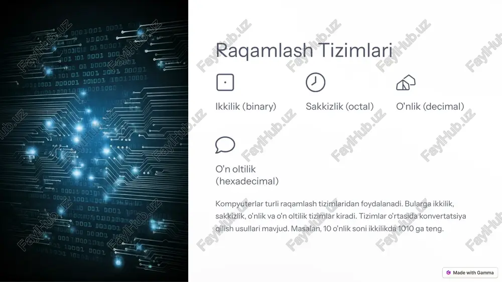 ta'sir qiladi. sun'iy sun'iy intellekt axborotni qayta ishlashda rol o'ynaydi. raqamli tasvirlash rivojlanishda davom etadi. kelajakda yangi texnologiyalar paydo bo'lishi mumkin. 10 image-1002-1.png image-1002-2.png image-1-1.png image-1-2.png image-1003-1.png image-1003-2.png image-2-1.png image-2-2.png image-2-3.png image-2-4.png image-2-5.png image-1004-1.png image-1004-2.png image-3-1.png image-3-2.png image-3-3.png image-3-4.png image-1005-1.png image-1005-2.png image-1006-1.png image-1006-2.png image-5-1.png image-5-2.png image-5-3.png image-1007-1.png image-1007-2.png image-6-1.png image-1008-1.png image-1008-2.png image-7-1.png image-7-2.png image-7-3.png image-7-4.png image-1009-1.png image-1009-2.png image-1010-1.png image-1010-2.png image-9-1.png image-9-2.png image-9-3.png image-1011-1.png image-1011-2.png image-10-1.png