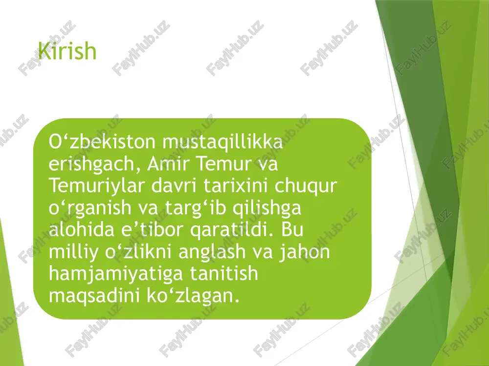 mustaqillik yillarida amir temur va temuriylar davri tarixining tadqiq etilishi - Page 2