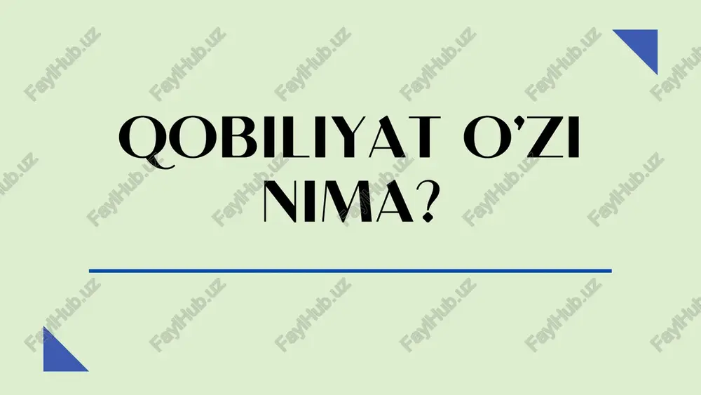 qobiliyatni yaxshilash usullari - Page 2