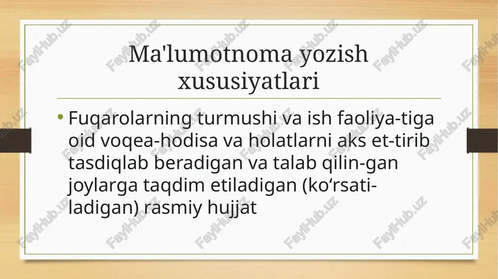 ma'lumotnoma, tarjimayi xol - Page 2