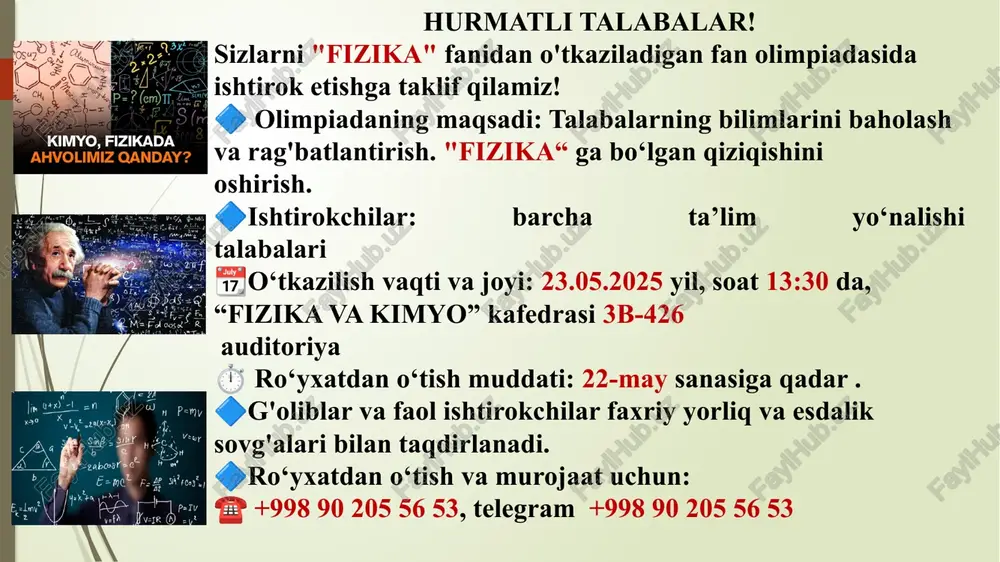 "kimyo"fanidano'tkaziladiganfanolimpiadasi - Page 2