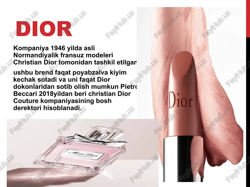 dunyoga mashxur sport maxsulotlari ishlab chiqaruvchi nemis kompaniyasi. bosh ofisi grermaniyaning herzogenaurach shaxarida joylashgan.kompaniyaga adolof dassler tomonidan onasining uyida asos solingan 1924 yilda akasi rudolof bilan birgalikda aka uka desslerlar oyoq kiyim fabrikasi nomi bilan nomlashgan coco cola coci cola kampaniyasi tomonidan chiqarilgan alkogolsiz gazli ichimlik.coca cola 2005 2011 yillar oraligida intarbrend xalqora tekshirish agentligi reytingi boyicha dunyodagi eng qimmat brend bolgan. bugungi kunda bu ichimlik 200dan ortiq mamlakatlarda sotiladi . apple apple shaxsiy komputerlar ipad audio-playerlar va dastur taminoti ishlab chiqaruvchi amerika korparatsiyasi.shaxsiy komputerlar va zamonaviy grafikli interfaysga asoslangan kob vazifali operatsion tizimlar olamidan boshlab berganlardan biri xisoblanadi.bugungi kunga qadar apple koblab kitoblar yoxilgan va xatto toliq metrajli film ham suratka olingan image2.ppt image3.jpg image4.jpg image5.jpg image6.jpg image7.jpg image8.jpg image9.jpg image10.jpg image11.jpeg image12.jpg image13.jpeg image14.jpg image15.jpg image16.jpg image17.jpg image18.jpg image19.jpg image20.jpg image21.jpg image22.jpg image23.jpeg image24.jpg image25.jpg image26.jpg image27.jpg image28.jpeg image29.jpg image30.jpg image31.jpg image32.jpg image33.jpg image34.jpg image35.jpg image36.jpg image37.jpg image38.jpeg …