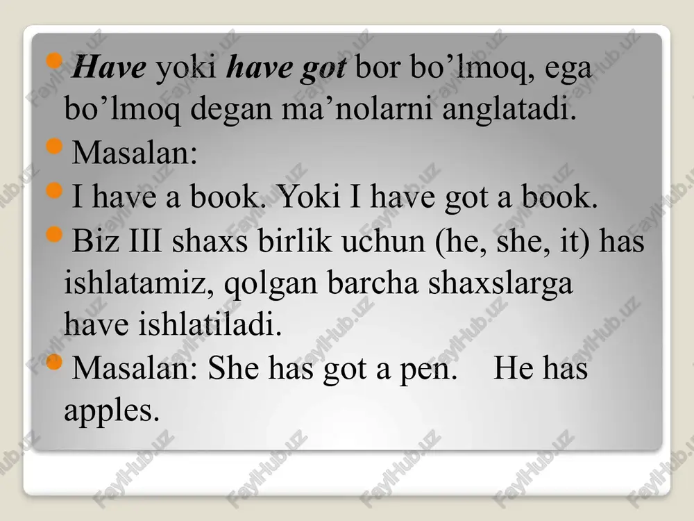 have and has - Page 2