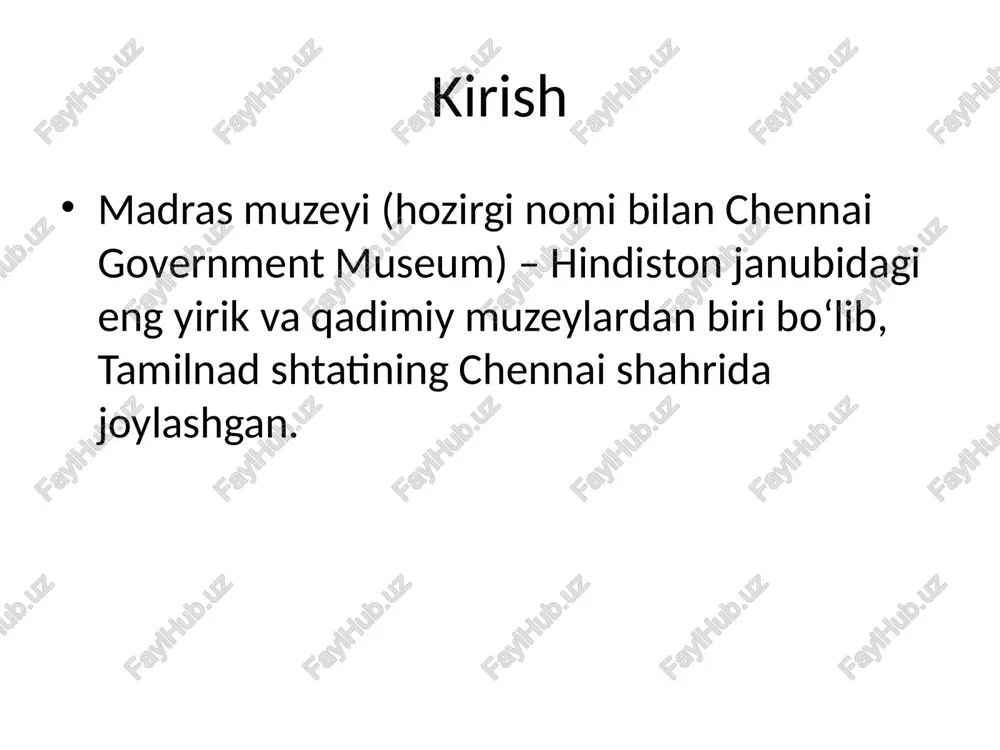 madras (chennai) muzeyi - Page 2