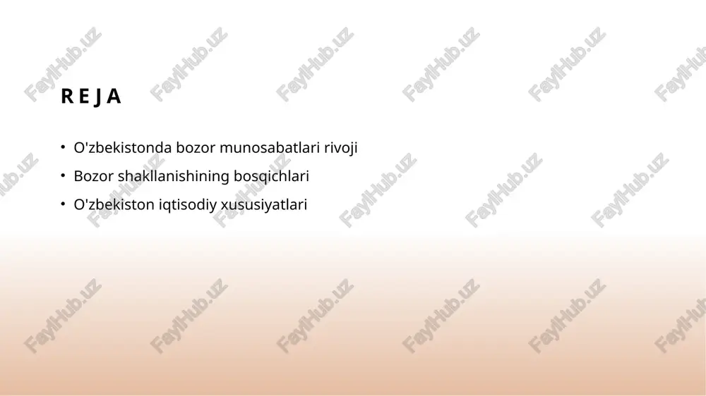 uchun muhimdir. o'zbekistonda bozor shakllanishining tarixiy bosqichlari va ularning ta'siri. tarixiy kontekst asosiy bosqichlar ta'sir va natijalar o'zbekiston bozor shakllanishi, 1991-yildan mustaqillikdan so'ng, iqtisodiy islohotlar orqali boshlangan. bu jarayon, davlat siyosati va iqtisodiy sharoitlar bilan ajralmas bog'liqdir. 1990-yillarning o'rtalarida davlatning moliyaviy nazoratini kamaytirish, xususiy sektorga yo'l berish, bozor iqtisodiyoti uchun muhim bosqich bo'ldi. ushbu davrda ko'plab tadbirkorlik tashabbuslari paydo bo'ldi. bozor munosabatlarining shakllanishi, iqtisodiy o'sishga, ish o'rinlari yaratishga va xorijiy investitsiyalarni jalb qilishga imkon berdi. natijada, o'zbekiston iqtisodiyoti yanada raqobatbardosh bo'lib bormoqda. o'zbekiston bozor munosabatlarining rivojlanishining asosiy tamoyillari. o'zbekiston bozor munosabatlarining rivojlanishining asosiy tamoyillari quyidagilardir: iqtisodiy erkinlik, raqobatni rivojlantirish, davlat va xususiy sektor o'rtasidagi hamkorlik. ushbu tamoyillar mintaqadagi iqtisodiy barqarorlik va o'sishni ta'minlashga xizmat qiladi. photo by jezael melgoza on unsplash o'zbekistonda bozor shakllanishining zamonaviy muammolari va istiqbollari. 1 zamonaviy muammolar - o'zbekistonda bozor shakllanishi jarayonida o'ziga xos muammolar paydo bo'lmoqda, jumladan narxlarning oshishi va raqobat yetishmovchiligi. 2 raqobat muammolari …