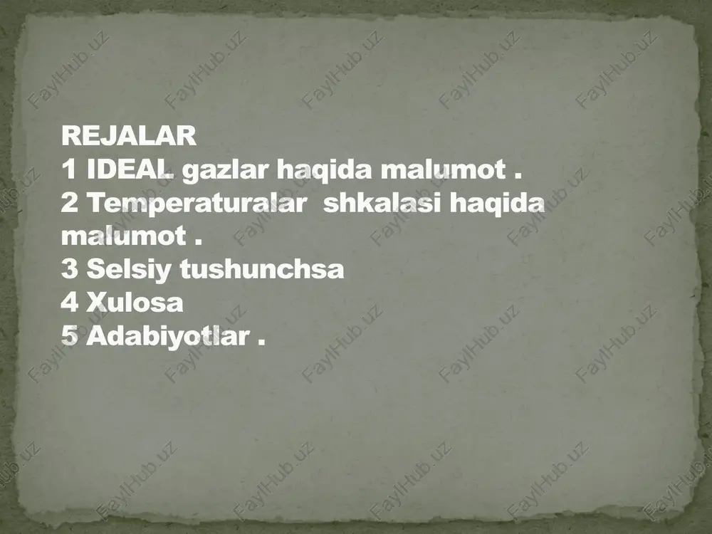 huningdek, gradus kattaligi va hisoblashning boshlangʻich nuqtasi berilgan boʻlishi, yaʼni temperatura shkalalarini aniqlash kerak. teperaturani oʻlchash uchun bu x fizik kattaliklarning istalgan biridan foydalanish mumkin. temperaturani oʻlchashdagi xatoliklarni qaytarish uchun termodinamik 1000- temperatura shkalasini tuzishda avvalgidek muz eoo ning erish va suvning qaynash nuqtalaridagi jism xossalariga asoslanmasdan, bitta reper 708 nuktadagi jism xususiyatlaridan foydala 600 nishga kelishilgan. bunday nukta bir vaqt 500 ning oʻzida uch agregat holat (gazsimon, suyuq 400va qattiq) da boʻlgan suvning uchlanma nuk 300 — gʻiosidir. bu nuqtaga moye temperatura 273,15 k ga 200 — teng qilib olingan. mutlaq termodinamik t ~ temperatura shkalalari fizikada asosiy temperatura shkalalari hisoblanadi. selsiy shkalasi (belgi: °c yoki unicode belgisi u+2103 ℃) kelvin bilan birga[1] xalqaro birliklar tizimida (si) keng qoʻllaniladigan harorat birligidir. aqsh[2], bagama orollari, beliz, kayman orollari va liberiyadan tashqari barcha mamlakatlar tomonidan qoʻllaniladi. selsiy shkalasi 1742-yilda haroratni oʻlchash uchun yangi shkalani taklif qilgan shved olimi selsiy anders sharafiga …
