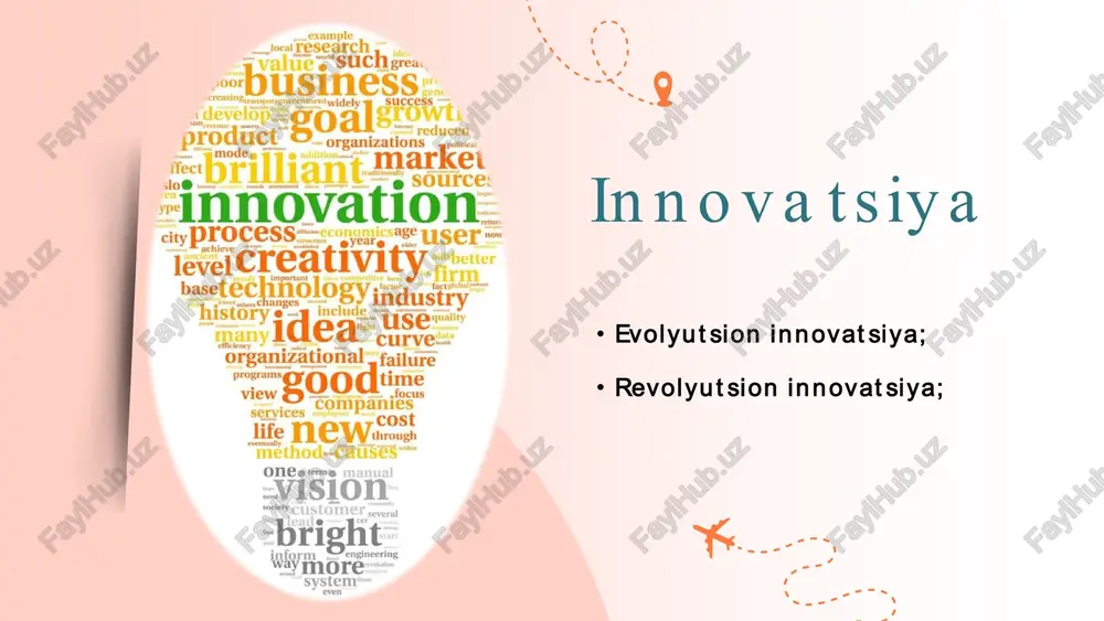 idan-to»g»ri ish tajribasi olish xalqaro stajirovka global standartlar va eng yaxshi amaliyotlar o»rganish https://gamma.app/?utm_source=made-with-gamma investitsiyalar va innovatsion loyihalar bmt turizm tashkiloti hisobotiga ko»ra, 2019-2023 yillarda o»zbekistonga turizm sohasiga investitsiyalar sezilarli darajada oshdi. asosan xorijiy to»g»ridan-to»g»ri investitsiyalar (85%) soha rivojiga turtki bermoqda. 85% xorijiy investitsiyalar turizm sohasiga kiritilgan to»g»ridan- to»g»ri investitsiyalar 3x o»sish tempi 2019-2023 yillarda investitsiyalardagi yillik o»sish 50+ innovatsion startap akt sohasida yaratilgan yangi loyihalar https://gamma.app/?utm_source=made-with-gamma zamonaviy transport va infratuzilma o»zbekistonning strategik geografik joylashuvi va rivojlangan transport infratuzilmasi turizmni qulaylashtirmoqda. afrosiyob tezkor poyezdi tashkent-samarqand-buxoro yo»nalishidagi sayyohlar oqimini sezilarli darajada oshirdi. afrosiyob poyezdi raqamli taksi aeroportlar oldindan buyurtma https://gamma.app/?utm_source=made-with-gamma madaniy merosni saqlash: unesco jahon merosi saytlari samarqand, buxoro, xiva kabi shaharlar madaniy merosni saqlashda innovatsion texnologiyalarni joriy qilmoqda. virtual ekskursiyalar, 3d modellashtirish va interaktiv ilovalar sayyohlar uchun yangi tajriba yaratmoqda. virtual ekskursiyalar 3d va vr texnologiyasi orqali tarixiy saytlarni o»rganish interaktiv ilovalar mobil ilovalar orqali madaniy axborot olish 3d modellashtirish …