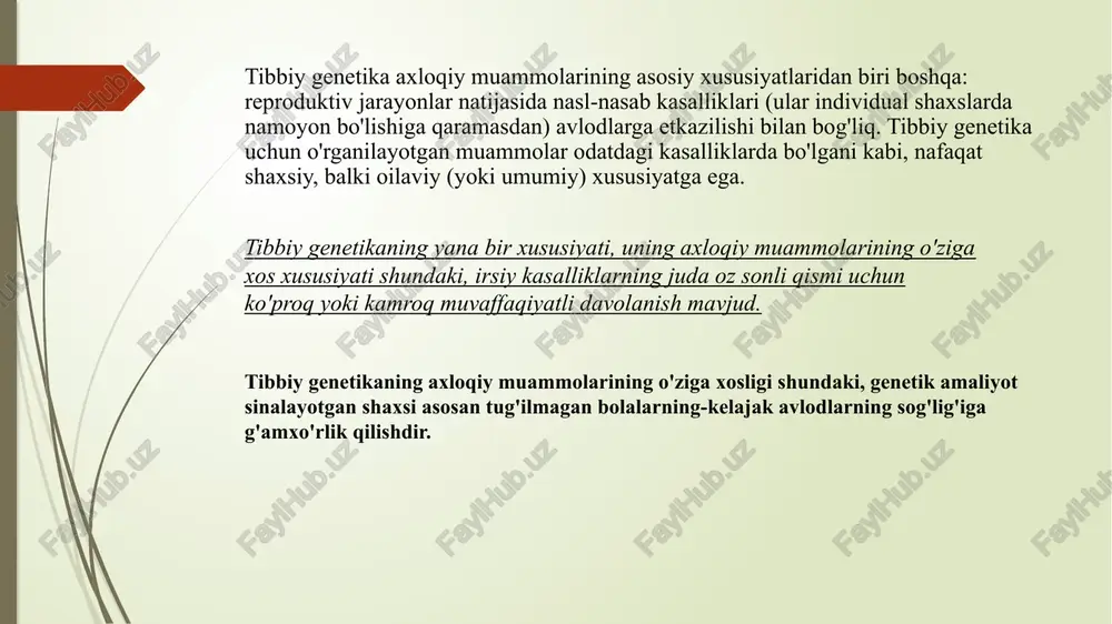 aviylikning global muammosi sifatida huquqiy (rasmiy) jihatdan bemorlarning ushbu toifasi xalqaro huquq va milliy qonunchilikka muvofiq boshqa fuqarolarga nisbatan sog'liqni saqlash va tibbiy yordam ko'rsatish huquqiga teng. axloqiy (mazmunli) jihatdan, har bir oiv bilan kasallangan va kasal oitsni tan olishga asoslangan tenglik haqida gap ketganda, boshqa har qanday shaxs kabi, yagona, ajralmas, o'z da'volari va intilishlarida tugatilmagan bo'lsa, adolat tamoyilini so'zsiz amalga oshirish muammoli ekanligini ta'kidlash kerak. oiv bilan kasallanish xavfi yuqori bo'lgan bir necha guruh mavjud: oiv infektsiyasining yuqori xavfi mavjud bo'lgan bir nechta guruhlar mavjud: 1) gomoseksuallar va biseksuallar; 2) giyohvand moddalarni tomir ichiga yuboruvchi giyohvandlar; 3) fohishalar; 4) qon quyish bilan og'rigan bemorlar va shaxslar. oiv bilan kasallangan va bemorning oits erkinligining darajasi yuqori axloqiy va huquqiy (hatto jinoiy) mas'uliyat bilan cheklangan. nihoyat, kasallikning ma'lum bir bosqichida, jiddiy jismoniy va ruhiy holat tufayli, oits bilan og'rigan bemor avtonom harakatlarga qodir bo'lmasligi mumkin. xususan, agonal holatda bo'lgan oits …