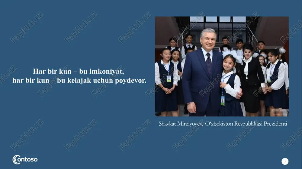g‘ulotdan foydalaniladi. uchinchi bosqich 1 2 3 tahlil bosqichi korrektsiyalash, tuzatish bosqichi monitoring jarayonida ta’lim sifatiga ta’sir etuvchi quyidagi omillar ham o‘rganiladi: 7 o‘quvchilarga va ularning oilaviy sharoitiga bog‘liq omillar 01 02 03 o‘qituvchilarning tayyorgarlik darajasi va kasb mahoratiga bog‘liq omillar maktab rahbariyatining ta’lim-tarbiya jarayonini samarali tashkil etishi bilan bog‘liq omillar 04 06 moddiy-texnik baza va ulardan samarali foydalanishga bog‘liq omillar maktablarda fan metodbirlashmasi va metodika kengashlari faoliyatiga bog‘liq omillar ta’lim muassasalari, o‘qituvchilarga ko‘rsatilayotgan metodik yordam va malaka oshirish sifatiga bog‘liq omillarga ajratish mumkin 05 bilim oluvchilarga berilgan baholar o‘quv dasturining alohida bo‘limlari bo‘yicha bilim, ko‘nikma, malakalarning aniq elementlarini o‘zlashtirish haqida tasavvur bermaydi, bu esa har bir o‘quvchi uchun individual ta’lim trayektoriyasini aniqlashga imkon bermaydi. ta’lim jarayonida o‘quvchi va o‘qituvchi o‘rtasida operativ aloqa mavjud emas, bu esa o‘quvchilarning bilim olishga bo‘lgan yuqori motivatsiyasiga yordam bera olmaydi. o‘quvchilar, ota-onalar va o‘qituvchilar uchun tushunarli bo‘lgan rejalashtirilgan ta’lim natijalariga erishish uchun baholashning aniq …