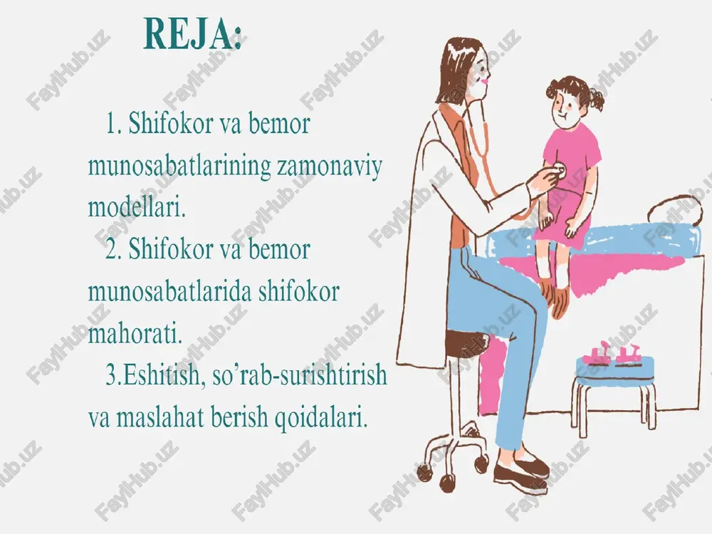 vrach va bemor munosabatlarining etik modellari - Page 2