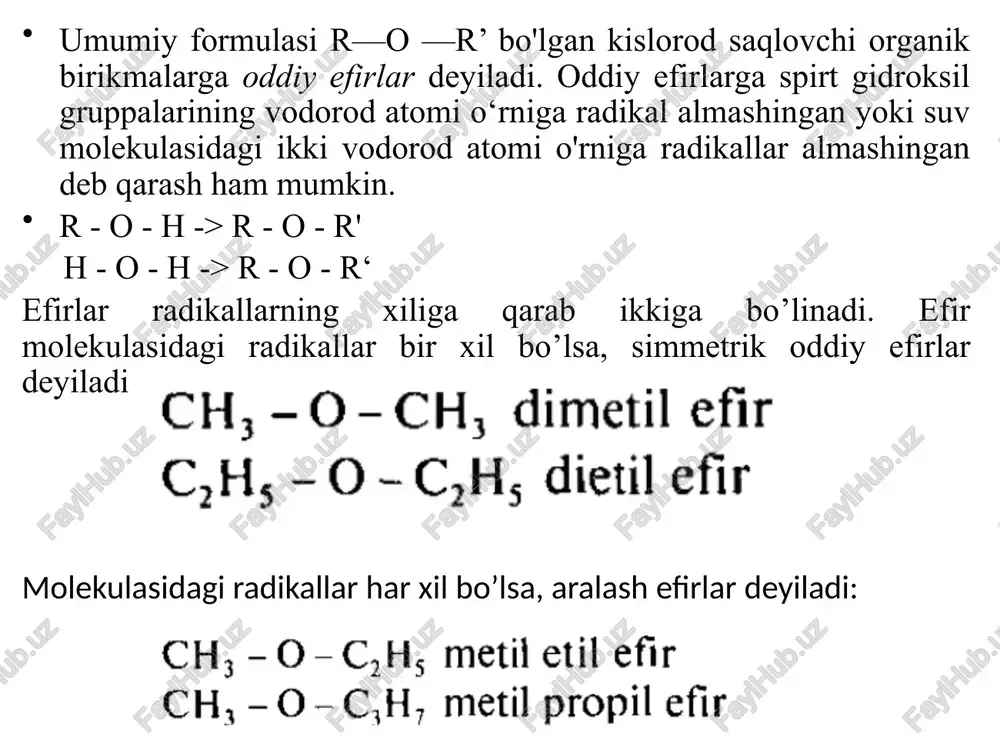 oddiy efirlar - Page 2