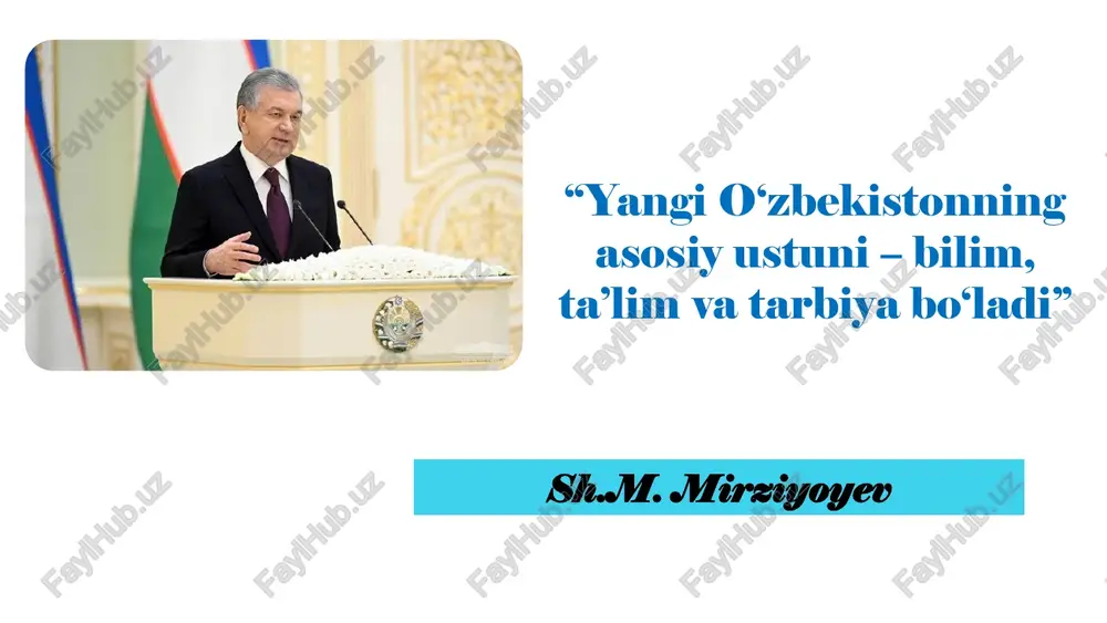 yilda bir o‘tkaziluvchi xalqaro tadqiqotlarga ko‘ra, finlyandiyalik maktab o‘quvchilari dunyodagi eng yuqori bilimlar darajasini namoyish etishadi. ular shuningdek dunyodagi eng ko‘p kitob o‘quvchi bolalar hamdir.. biroq pedagogik jamiyatni quvontiradigani birgina bu natijalar emas. shunisi ajablanarliki, dunyo miqyosida yuqori ko‘rsatkichlarni qayd etishlariga qaramay, finlyandiyalik maktab o‘quvchilari darslarga u qadar ko‘p vaqt ajratishmaydi. qiyosiy tahlil t/r amaldagi holat (o‘zbekistonda) amaldagi holat (xorijda) taklif 1. maktablarda ta’lim tizimini rivojlantirishda xorijiy mamlakatlar bilan to‘laqonlik xamkorlik o‘rnatilmaganligi ya’ni, finlandiya boshqa mamlakatlar singari turli innovasiyalarni birdaniga mamlakat miqyosida joriy qilishga urinib, muvaffaqiyatsizlikka uchrasa bir necha yildan keyin buni takrorlash yo‘lidan ketmagan. u yerda bu doimiy tirik jarayon - nima yaxshi ekanligini maktablarning o‘zlari hal qiladi. maktabda ta’lim-tarbiyani rivojlantirishda va sifatga erishishda xorijiy mamlakatlar bilan xamkorlik aloqalarini o‘rnatish 2. maktabning moddiy texnik bazasini mustaxkamlashda xorijiy mamlakatlar bilan xamkorlikning to‘liq yo‘lga qo‘yilmaganligi aynan 1960 yillar oxiriga kelib taʼlim sohasida boshlangan tizimli islohotlar 2000 yillardan boshlab finlandiya taʼlim koʻrsatkichlari …