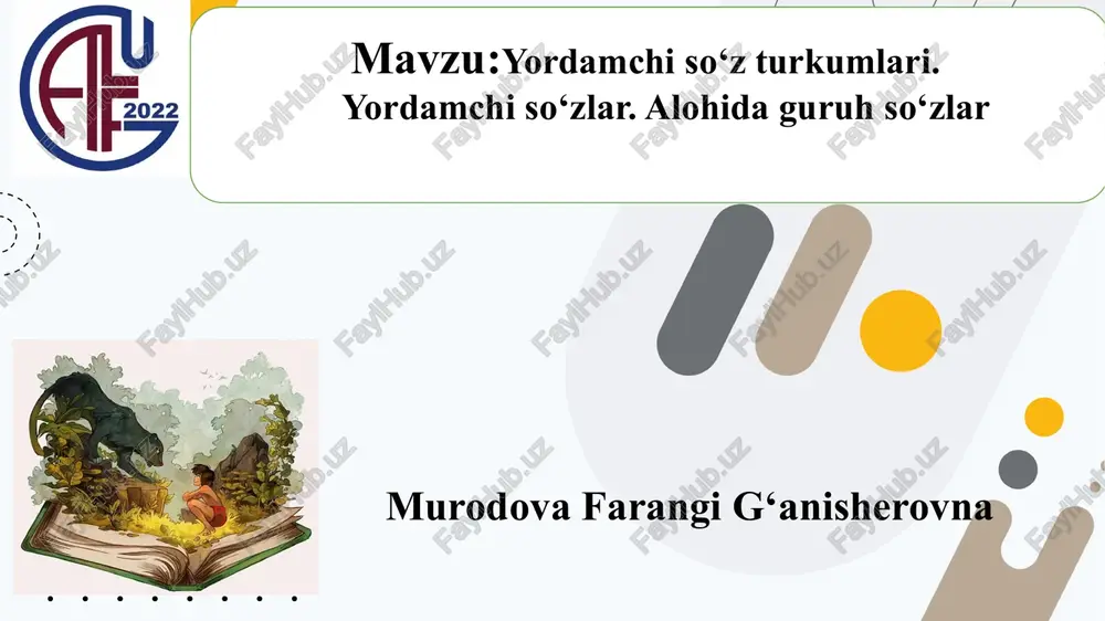 , asli ot, sifat, fe'l, ravish kabi mustaqil so'zlarga tegishli bo'lgan so'zlar hisoblanadi. 8 ot turkumiga oid bo'lgan ko'makchilar: old, o'rta, yon, orqa, ket, ich, ust, tepa, ost, tag, ora, bosh, o'rin, qosh, yoqa, ro'para, tomon, tashqari, bo'yi, chamasi, holda, yo'sinda. avval ko'makchi sifatida misol keltiramiz: kechagi o'tilgan ko'makchi mavzusi ustida gap ketyapdi. endi mustaqil so'z ko'rinishida qo'llaymiz: stolning ustida qalam turibdi. ravish turkumiga oid ko'makchilarga oldin, avval, so'ng, keyin, burun, ilgari, beri, buyon, asosan, bionan kabi so'zlar kiradi. gapirmasingdan avval yaxshilab o'yla. avval o'yla, keyin so'yla. birinchi gapda ko'makchi kelishik qo'shimchasini olgan so'zdan keyin qo'llanib, bitga so'roqqa javob bo'lmoqda. keyingi gapda esa alohida ma'no anglatmoqda. fe'l turkumiga oid ko'makchilar: deya, deb, atab, qaramay, qarata, qaraganda, degan. guruhimizga muxlisa degan qiz keldi. oyim menga:"sayoq yurgan tayoq yeydi"-, degan edi. sifat turkumiga oid ko'makchilar: sababli, qarshi, chog'li, doir, muvofiq, o'zga. ustozimizning so'zlariga mjvofiq dars o'tildi. bu kitob bilan, diyora aytgan kitob …