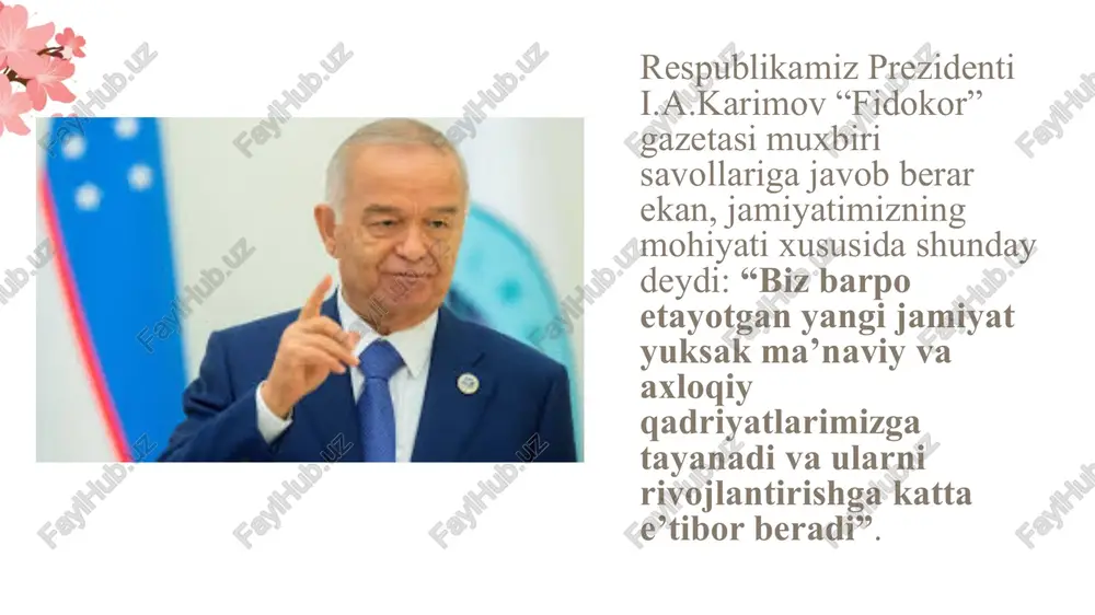 rmalari, nutq, nutqning sifatlari, nutqiy uslublar, nutqda uchrashi mumkin bo`lgan kamchilik va xatolar, nutqiy asarlarning ko`rinishlari, nutqning talaffuziga doir muammolar yuzasidan bahs yuritadi. nutq madaniyati asoslari ham fan sifatida o`z tekshirish ob`yekti va vazifalariga ega. uning tekshirish predmeti til qurilishi, adabiy til normativlari va nutqning kommunikativ fazilatlaridir. biror til jamoasida til sistemasida mavjud bo`lgan imkoniyatlarning foydalanib kelinayotgan qismi uzus deyiladi. uzus bir tilni boshqasidan ajratib turadigan shartlarni ham, tilning ichki normalarini ham o`z ichiga oladi. uzusli so`zlar yig`iq so`zlar yig`indisiga quyidagilarni kiritish mumkin: 1-dialektal leksika; 2-so`zlashuv leksikasi; 3-an’anaviy leksika; 4-kitobiy leksika; 5-ilmiy-terminologik leksika; 6-kasb-hunar leksikasi 7- arxoizmlar; 8-tarixiy leksika til jamoasi afzal deb bilgan ko`nikmalar yig`indisi tilning umumiy me’yorni tashkil etadi. umumiy me’yor usual me’yordir. umumiy me’yor qardosh tillarga nisbatan belgilanadi. o`zbeklar nutqini qardoshlar tilidan ajralib turadigan me’yorlar o`zbek tilining umumiy me’yoridir. bu me’yor juda qattiq amal qiladi. ma’lum bir hududda tarqalgan uzus imkoniyatlari o`sh hududida yashaydigan aholi uchun beistisno …