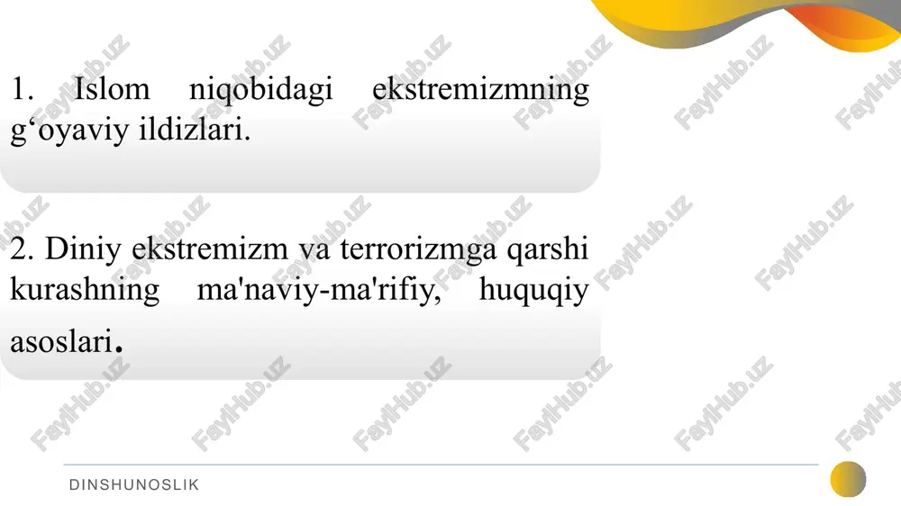 gunohi kabira (katta gunoh) qilgan barcha musulmonlarni «kofir» deb, ularning ta'limotiga qo‘shilmagan kishilarga qarshi jihod e'lon qilish, hattoki, qariya, ayol va bolalarning qonini to‘kishni halol, deb bilganlar. dinshunoslik qarmatiylar dinshunoslik ix asr oxirida janubiy iroqda yuzaga kelgan qarmatiylar namoz, ro‘za, zakot, haj kabi amallar farz qilinmagani, qur'on oyatlarida masjid qurish yoki u yerda yig‘ilish haqida hukmlar yo‘q, degan da'vo bilan masjidlarga borishni man qilish darajasigacha borgan edi. harakat o‘z nomini uning asoschisi hamdon ibn ash'asning laqabi qarmat so‘zidan olgan bo‘lib, uning ma'nosi manbalarda turlicha «kalta oyoq» yoki «qizil ko‘z» kabi ma'nolarda ifodalangan. qarmatiylar islomdagi mavjud qoida va tartiblarning mohiyatini buzib talqin qilish oqibatida ular hattoki, hajga keluvchilar ka'baga sig‘inib, allohga shirk keltirishmoqda, degan da'volar ostida 930 yilda makkaga hujum qilib, uni talon-taroj qilib, hojilarning bir qismini qul qilishgan, bir qismini esa o‘ldirishgan. ka'bani vayron qilib, qora toshni ikkiga bo‘lib, bahraynga olib ketishgan, faqat 20 yildan keyin katta to‘lov evaziga u …