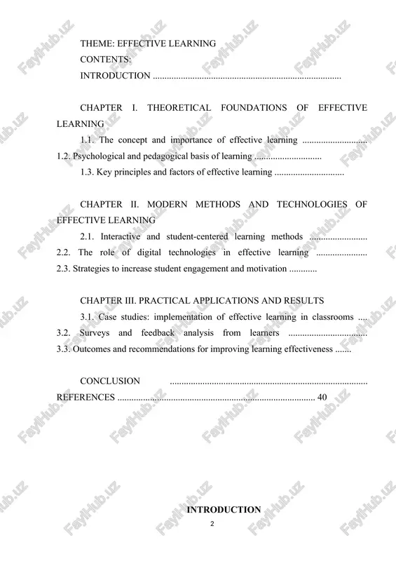 ional rote learning to more interactive, learner-centered approaches. theoretical frameworks such as behaviorism, cognitivism, and constructivism provide foundational insights into how students absorb, process, and retain information. these theories guide educators in designing instructional methods that align with the cognitive and emotional needs of learners . for instance, constructivist approaches emphasize the importance of learners actively constructing their own understanding, thereby fostering deeper engagement and retention. research in cognitive and learning sciences has identified several effective learning practices. strategies such as spaced practice, retrieval practice, elaboration, and the use of concrete examples have been shown to enhance learning outcomes . these methods encourage active engagement with the material, facilitating better comprehension and long-term retention.moreover, the integration of technology into educational settings has revolutionized the learning experience. digital tools and platforms enable personalized learning, immediate feedback, and access to a wealth of resources, thereby supporting diverse learning styles and needs . …
