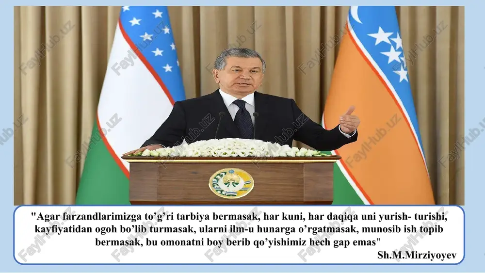 da bartaraf qilish choralarini ko’rish voyaga yetmaganlarning hech bir qiyinchiliksiz moddiy ne’matga ega bo’lishga intilishlari turli jinoyatlar sodir etishining oldini olish; tarbiyasi og’ir va muqaddam huquqbuzarlik sodir etgan voyaga yetmaganlar bilan ichki ishlar idoralari voyaga yetmaganlar orasida huquqbuzarliklarni oldini olish guruhi nozirlari tomonidan profilaktika ishlari olib borish 4 voyaga yetmaganlar bo’sh vaqtlarini unumli tashkil etishda yo’l qo’yilayotgan kamchiliklar, ya’ni yoshlarni darsdan bo’sh vaqtlarida turli to’garaklarga jalb etishishlarida tegishli tashkilot va muassasalarida tashabbuskor loyihalarni amalga oshirish mavzu yuzasidan vazifa o’quvchilar orasida jinoyatchilik va huquqbuzarlikka moyil o’quvchilarni tarbiyalashning pedagogik-psixologik chora-tadbirlar ishlab chiqish; voyaga yetmaganlar orasida jinoyatchilik va huquqbuzarlikka moyil o’quvchilarni aniqlash mexanizmlarini takomillashtirish; voyaga yetmaganlar orasida jinoyatchilik va huquqbuzarlikka moyil o’quvchilarni tarbiyalash bo’yicha xalqaro tajribalarini o’rganish; voyaga yetmaganlar orasida jinoyatchilik va huquqbuzarlikning kelib chiqish sabablarini aniqlash; voyaga yetmaganlar orasida jinoyatchilik va huquqbuzarlikka moyil o’quvchilarni tarbiyalashning ijtimoiy-pedagogik texnologiyalarini amaliyotga joriy etish bo’yicha tavsiyalarni ish faoliyatida amaliyotga joriy qilish; voyaga yetmaganlar orasida jinoyatchilik va …