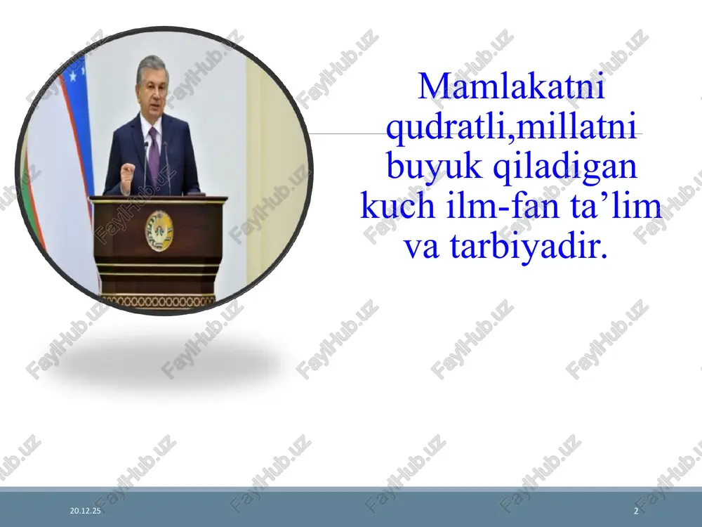 ga yordam beradi. * * qiyosiy tahlil etilganligi. amaldagi holat (o‘zbekistonda) amaldagi holat (horijda) taklif 1 maktab rahbarlari sog‘lom raqobat tizimini to‘g‘ri yo‘lga qo‘yaolmaganligi. maktablarda asosan tajribali o‘qituvchilar yosh o‘qituvchilarga maslahat berish orqali ularning rivojlanishini qo‘llab-quvvatlaydi. maktab rahbarlarining boshqaruv tizimida ochiqlik,shaffoflik, adolatlilik boshqaruv qobiliyatiga ega bo‘lishi kerak. 2 maktabda sog‘lom raqobatni shakllantirish uchun o‘quv yilida maktab rahbari tomonidan aniq maqsad va rejalar tuzilmasligi . o‘qituvchilarning o‘z ustida sadoqat bilan sifat uchun ishlaydi. pedagog jamoada sog‘lom raqobatni yaratsihda har oyda bir marotaba “sog‘lom raqobat-sog‘lom jamoa” oyligi o‘tkazib sport,va turli tanlovlar ishlab chiqish. xulosa qilib shuni aytishim mumkinki, jamoada sog‘lom raqobat muhitni yaratish jamoa rahbariga bog‘liq jarayon. shunday ekan rahbar faqatgina boshqaruv uchun tayinlangan muayyan shaxs sifatida emas balki, adolatli,tinglashni bilishi ,tahlil qilaolishi va halol menejer rahbar bo‘lishi kerak. xulosa. jamoaga iste'dodli xodimlarni jalb qilish,o ‘qituvchi o‘qituvchilar jamoasida dars o‘tishi kamchilik va yutuqlarni o‘rganish . o‘zaro munosabatlarni mustahkamlash va jamoa a'zolari o‘rtasida …