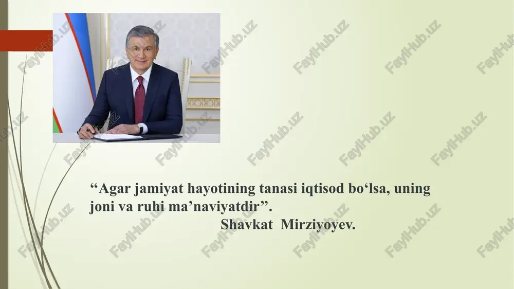 ‘zgarishlar, xususan, 2023-yilning 1-sentabridan maktab direktorlariga o‘z o‘rinbosarlarini ishga olish va ishdan bo‘shatish huquqi va yana bir qator vazifalar belgilab berildi. 2022-2026 yillarga mo‘ljallangan yangi o‘zbekistonning taraqqiyot strategiyasi pf-60-son 28.01.2022 yil. ushbu strategiyada 7ta asosiy yo‘nalishlarning beshinchisi ‘‘ma’naviy taraqqiyotni ta’minlash va yangi bosqicnga olib chiqish’’ masalasi 8ta ustuvor maqsadlardan iborat bo‘lib,ma’naviy ta’lim –tarbiya masalasi alhida ustuvor maqsad sifatida belgilandi. ma’naviy-ma’rifiy ishlar bo‘yicha direktor o‘rinbosarining lavozim yo‘riqnomasi (yangi tahrirdagi 2023-2024). ushbu yo‘riqnoma 5 bobdan iborat bo‘lib, unda mmibdo‘ning vazifalari, huquq va burchlari hamda qo‘yiladigan talablar o‘z ifodasini topgan. mavzuga oid mahalliy adabiyotlar tahlili xorijiy adabiyotlar chernishova o.b. doljnostnie instruktsii zamestitelya direktora po vospitatelnoy rabote. material na temu opublikovano. 2015. gusarova, a. v. osobennosti yaponskoy sistemi obrazovaniya v epoxu meydzi: opredelyayushiy faktor sotsialno-kulturnoy i ekonomicheskoy integratsii yaponii / a. v. gusarova // aktualnie voprosi sovremennoy pedagogiki : materiali v mejdunar. nauch. konf. (g. ufa, may 2014 g.). — t. 0. — ufa …