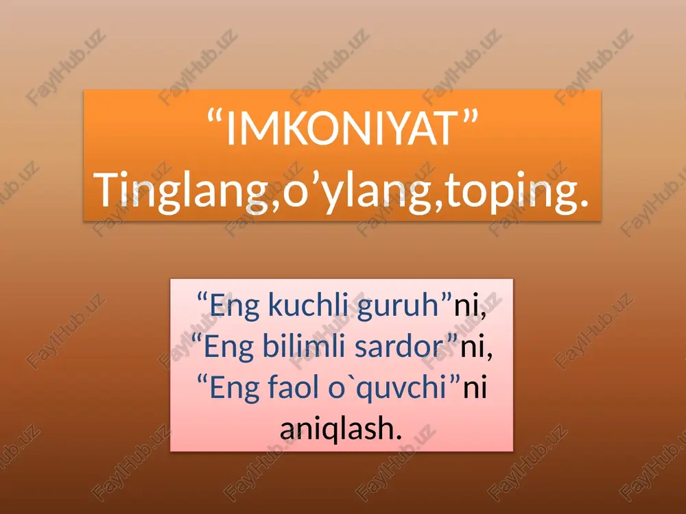 . image1.emf ____________microsoft_office_powerpoint_97-20031.ppt kasblar olami odam texnika odam tabiat odam odam odam belgili tizim odam badiiy obraz muallif chiqish mehnatdarsi.zn.uz 93954704 powerpoint presentation kasblar olami odam texnika odam tabiat odam odam odam belgili tizim odam badiiy obraz chiqish mehnatdarsi.zn.uz muallif odam texnika texnik sistemalar bilan munosabatda bo’lish bosh sahifaga asbobsozlik; chilangarlik; radiotexnik; avtomobillarni sinash chiqish mehnatdarsi.zn.uz muallif asbobsozlik asbob va uskunalar ishlab chiqarish, ta’mirlash. qaysi fanlarni chuqur o’rganish zarur: matematika, fizika, mehnat bosh sahifaga bo’limga chiqish mehnatdarsi.zn.uz muallif chilangarlik metal buyumlar ishlab chiqaruvchi qaysi fanlarni chuqur o’rganish zarur: matematika, fizika, mehnat bosh sahifaga bo’limga chiqish mehnatdarsi.zn.uz muallif radiotexnik raditexnika buyumlari bilan ishlash qaysi fanlarni chuqur o’rganish zarur: matematika, fizika, mehnat bosh sahifaga bo’limga chiqish mehnatdarsi.zn.uz muallif avtomobillarni sinash ishlab chiqarilgan avtomobillarni sinash, ta’mirlash qaysi fanlarni chuqur o’rganish zarur: matematika, fizika, mehnat bosh sahifaga bo’limga chiqish mehnatdarsi.zn.uz muallif odam tabiat tabiat bilan munasabatda bo’lish talab etiladigan mehnat faoliyati bosh sahifaga uzumchi; …