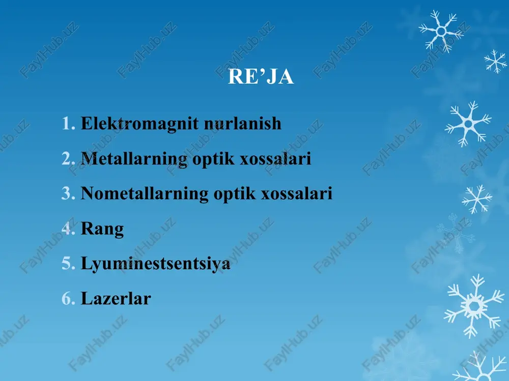 metallva nometallarlarning optik xossalari - Page 2