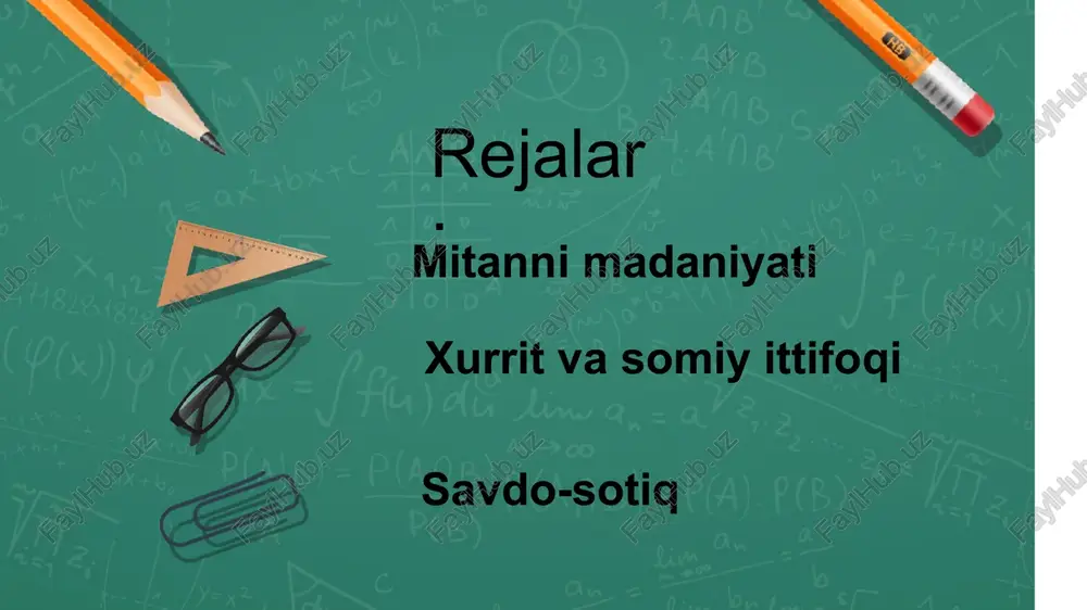 ar bo'lib, ular kundalik ovqatlanishda ishlatilishi mumkin edi. ularning ollohda ishlab chiqarilishi o'sha paytda xabur viloyatidan aholi oqimi va intensiv madaniy o'zaro ta'sirdan dalolat beradi. mitannilar davri, shuningdek, orontesdagi vassal alalax shahrida qazilgan, u erda g'ayrioddiy "idrimi tarjimai holi" halabdagi amorit qirollik oilasi va ularning mitanni hukmdorlari o'rtasidagi munosabatlar haqida batafsil ma'lumot beradi. alalakning 4-davridagi aholini ro'yxatga olish jadvallari shuni ko'rsatadiki, xurriy nomi bilan atalgan mitanni ijtimoiy tabaqalari amorit aholisida mahalliy darajada amalga oshirilgan bo'lib, aholi qirollar, zodagonlar, elita hunarmandlari, erkin dehqonlar, kambag'allar (krepostnoylar?) va quldor xalqlarga bo'lingan. mitanni podsholigi mitannilarning ba'zi teonimlari, to'g'ri nomlari va boshqa terminologiyasi hind-aryan superstratesini ko'rsatadi, bu hind-aryan elitasi hind-aryan ekspansiyasi jarayonida hurriy aholisi ustidan o'zini o'zi majburlaganligini ko'rsatadi . xettlar va mitannilar o'rtasidagi shartnomada mitra , varuna , indra va nasatya ( ashvinlar ) xudolari chaqiriladi. kikkulining ot o'rgatish matni aika ( eka , bir ), tera ( tri , uch ) kabi texnik …