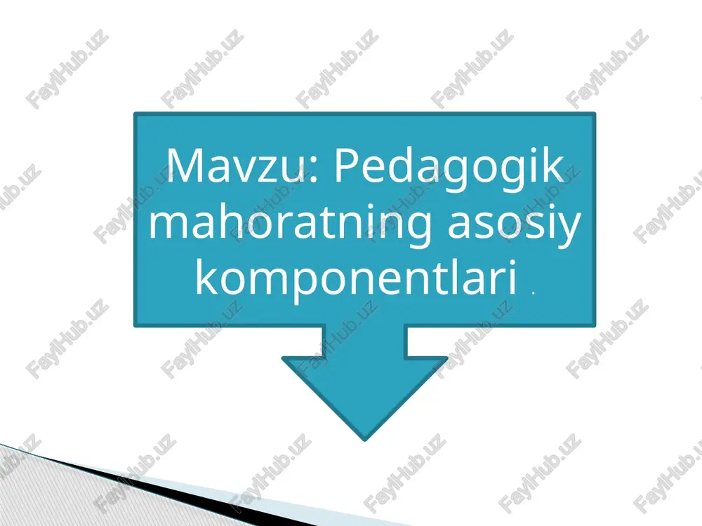 y hayot, tafakkur taraqqiyoti qonuniyatlarini o‘rgatadi, yoshlarni mehnat faoliyatiga tayyorlab, kasb-hunar sirlarini puxta egallashlarida ko‘maklashadi va jamiyat uchun muhim bo‘lgan ijtimoiy-iqtisodiy vaziyatlarni hal etadi. ana shu mas’uliyat o‘qituvchidan o‘z kasbining mohir ustasi bo‘lishni, o‘quvchilarga tarbiyaviy ta’sir ko‘rsatib, ularning qiziqishi, qobiliyati, iste’dodi, e’tiqodi va amaliy ko‘nikmalarini har tomonlama rivojlantirish yo‘llarini izlab topadigan kasb egasi bo‘lishni talab etadi. buning uchun doimo o‘qituvchilarning kasbiy mahoratini, ko‘nikma va malakalarini oshirib borish, ularga har tomonlama g‘amxo‘rlik qilish, zarur shart - sharoitlar yaratish, kerakli moddiy va ilmiy -metodik hamda texnik yordam ko‘rsatish, o‘qituvchilarning ijodiy tashabbuskorligini muntazam oshirib borishga ko‘maklashish lozim. shunga asosan, «pedagogik mahorat» fani, mahoratli o‘qituvchilarni tayyorlashga xizmat qiladi, o‘qituvchilar va tarbiyachilarning kasbiy faoliyati sirlarini, mohirligini o‘rgatuvchi va uni takomillashtirish to‘g‘-risida ma’lumotlar berib boruvchi fan bo‘lib, o‘qituvchilarda pedagogik mahoratning mohiyat mazmunini, hozirgi zamon talablari doirasida kasbiy faoliyatini rivojlantirishning yo‘llarini, vositalarini, shakllarini o‘rganadi. pedagogik faoliyat yosh avlodni hayotga, mehnatga tayyorlash uchun jamiyat oldida, davlat oldida javob …
