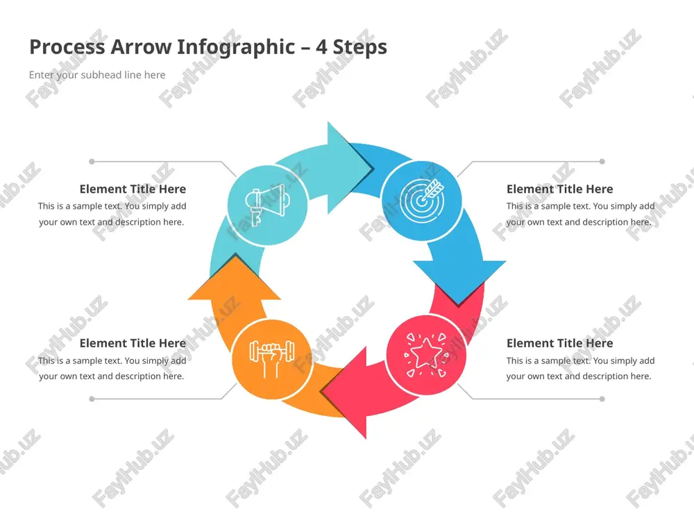 ou simply add your own text here. 01 04 02 03 enter your subhead line here process arrow infographic – 2 steps element title here this is a sample text. you simply add your own text and description here. element title here this is a sample text. you simply add your own text and description here. title here #1 title here #2 enter your subhead line here process arrow infographic – 4 steps element title here this is a sample text. you simply add your own text and description here. element title here this is a sample text. you simply add your own text and description here. element title here this is a sample text. you simply add your own text and description here. element title here this is a sample text. you simply add your own text and description here. 6 enter your subhead line here process arrow infographic …