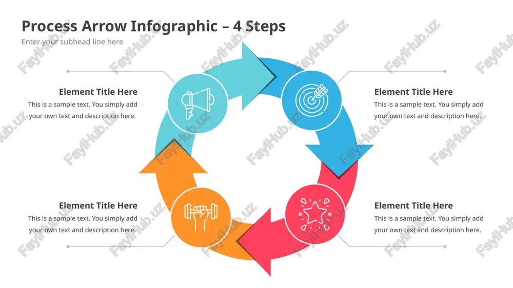 ou simply add your own text here. 01 04 02 03 enter your subhead line here process arrow infographic – 2 steps element title here this is a sample text. you simply add your own text and description here. element title here this is a sample text. you simply add your own text and description here. title here #1 title here #2 enter your subhead line here process arrow infographic – 4 steps element title here this is a sample text. you simply add your own text and description here. element title here this is a sample text. you simply add your own text and description here. element title here this is a sample text. you simply add your own text and description here. element title here this is a sample text. you simply add your own text and description here. 6 enter your subhead line here process arrow infographic …