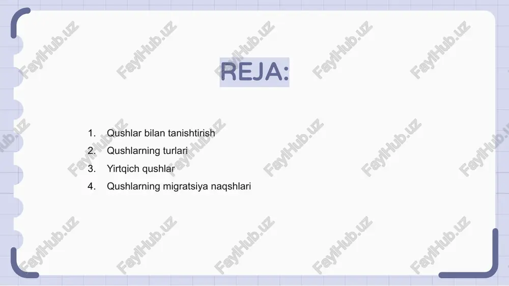ali o'z ekotizimining muvozanatini saqlashda hal qiluvchi rol o'ynaydi. ular tabiatda kuzatish uchun ulug'vor va maftunkor mavjudotlardir. qushlarning migratsiya naqshlari qushlarning migratsiya naqshlari qushlarning ulkan masofalarni bosib o'tish uchun ajoyib qobiliyatlarini namoyish etadigan ajoyib tabiat hodisalaridir. bu naqshlar turli turlar orasida farq qiladi, ba'zi qushlar o'zlarining naslchilik joylari yoki qishlash joylariga etib borish uchun minglab kilometrlarni bosib o'tadilar. oziq-ovqat mavjudligi, harorat va kunduzgi soat kabi omillar qushlarning migratsiya vaqti va yo'nalishiga ta'sir qilishda hal qiluvchi rol o'ynaydi. qushlarning qo'shiqlari va qo'shiqlari qushlarning qo'shiqlari va qo'shiqlari qushlar bilan aloqa qilishda, hududga signal berishda, juftlarni jalb qilishda va xavf haqida ogohlantirishda hal qiluvchi rol o'ynaydi. qushlarning har xil turlari bir-birini aniqlashga va atrof-muhitni boshqarishga yordam beradigan aniq qo'ng'iroqlar va qo'shiqlarga ega. qushlarning qo'ng'iroqlari va qo'shiqlarini tinglash, shuningdek, turli xil qush turlarining xatti-harakatlari, yashash joylari va mavjudligi haqida qimmatli ma'lumot beradi. qushlarni asrash harakatlari qushlarni saqlash bo'yicha sa'y-harakatlar butun dunyo bo'ylab turli qush …