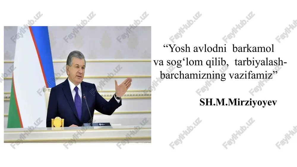 angi uslub va metodlarni o‘zlashtirishga chaqirgan. uning fikricha, yosh mutaxassislar yangiliklarni tez qabul qilishlari va talabalarga samarali ta’lim berishlari mumkin edi. “pedagogik menejment asoslari”- o‘quv qo‘llanama a.kenjaboyev, b.karimova mavzuga oid adabiyotlar tahlili: haydarova ra‘no anvarovna “yosh mutaxassislarning kasbiy adaptatsiyasi jarayonida tanqidiy fikrlashni rivojlantiruvchi texnologiyalardan foydalanish samaradorligi” mavzusidagi maqolasi. mavzuning maqsadi: maktabda yosh mutaxassislar bilan ishlash orqali ta’lim sifati va samaradorligini yangi bosqichga ko‘tarish 6 mutaxassislarni tanlash va yollash: yosh mutaxassislarni aniqlash, ularning malaka va qobiliyatlarini baholash va ishga qabul qilish jarayonlarini amalga oshirish. mentorlik va qo‘llab-quvvatlash: har bir yosh mutaxassisga tajribali o‘qituvchi(ustoz-shogird) yoki mentor biriktirish, ularning ish tajribasini oshirish va qo‘llab-quvvatlash. vazifalar: yutuqlarni baholash : yosh mutaxassislarning ish faoliyatini muntazam ravishda baholash va ularga qayta aloqa berish, ularning kamchiliklarini aniqlash va tuzatish. motivatsiya va rag‘batlantirish: yosh mutaxassislarni ishga rag‘batlantirish uchun turli xil motivatsion dasturlar va rag‘batlantiruvchi choralarni qo‘llash aqshda ko‘plab maktablarida “new teacher induction programs” deb nomlangan dasturlarni amalga oshiradi. …