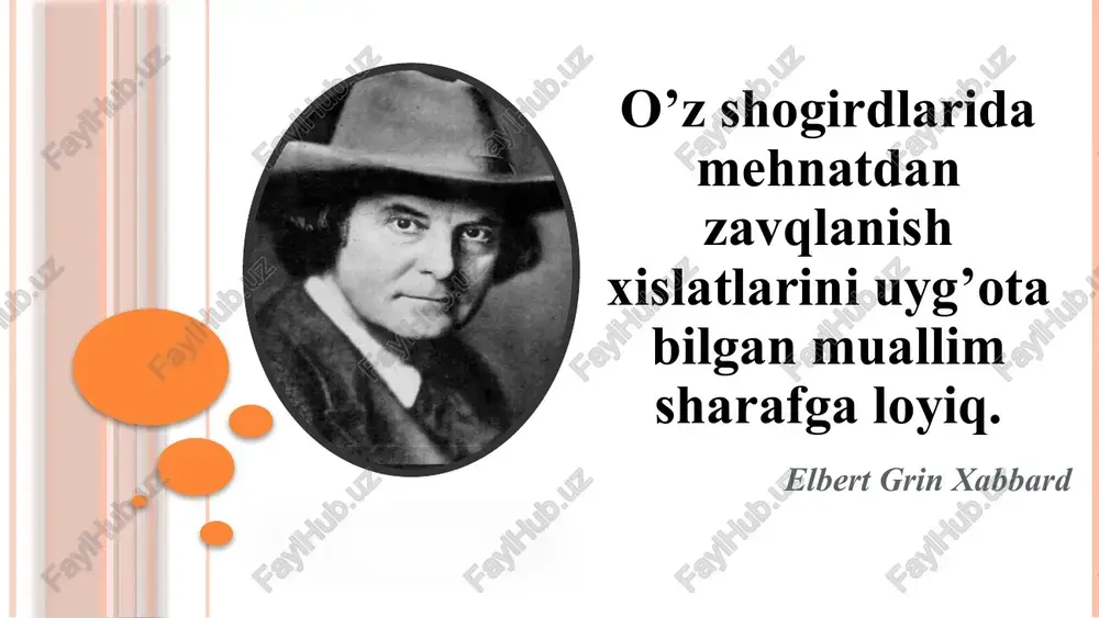 avzuga oid adabiyotlar tahlili “xodimda ish unimdorligini oshirishning ajoyib yoʻllari” almas sabir 7 1. maktabda demotivatsiyani bartaraf etish, ma’naviy barkamol va intellektual salohiyatli kadrlarnini tarbiyalash 2. motivatsiyaning samarali modelini ishlab chiqish, kasbiy rivojlanish va hamkorlik ko’nikmalarini oshirish 3. maktabda demotivatsiyaga ega bo’lgan xodimlarning ish unumdorligini oshirish 8 demotivatsiyaga ega bo’lgan yoki samarasiz ishlayotgan xodimlarni aniqlash xodimning qobiliyatlari, ehtiyojlari va moyilliklarini baholab unga mos ish berish ishning muhimligini tushuntirish va qoʻshimcha topshiriqni bajarish uchun zarur vaqt va resurslar berish kasbiy sertifikatlash yoki toifa attestatsiya jarayonlariga jalb etish samarali ish uchun tegishli mukofot boʻlishini ta'minlash muammo yuzasidan xorijiy tajribalarni o‘rganilganligi yaponiyada boshlangʻich oʻqituvchilar boshqa maktab sharoitida tajriba orttirish uchun bir tuman ichida rotatsiyalanadi. faxriy oʻqituvchilar bir maktabda 10 yilgacha qolishlari mumkin.universitetni endigina tamomlagan oʻqituvchi 10 yillik faxriy oʻqituvchining yonida oʻtiradi. bunday yaqinlikdan tashqari, ular kun davomida bir xil sinflarga ma'sul oʻqituvchi va yordamchi oʻqituvchi boʻlib ishlaydi. ya'ni jamoa boʻlib dars berishadi. shu …