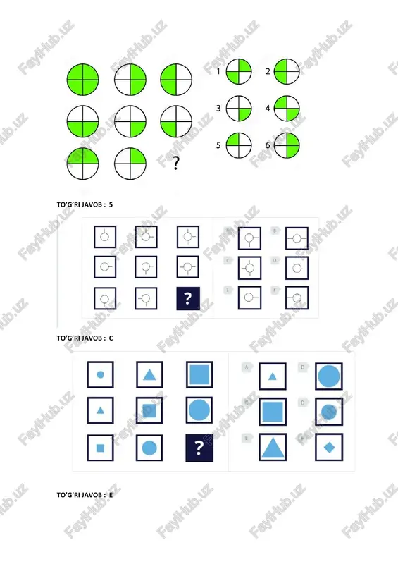 iq (mantiq) argos javoblari - Page 2