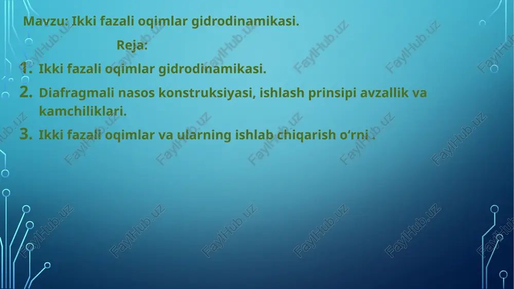 ikki fazali oqimlar gidrodinamikasi - Page 2