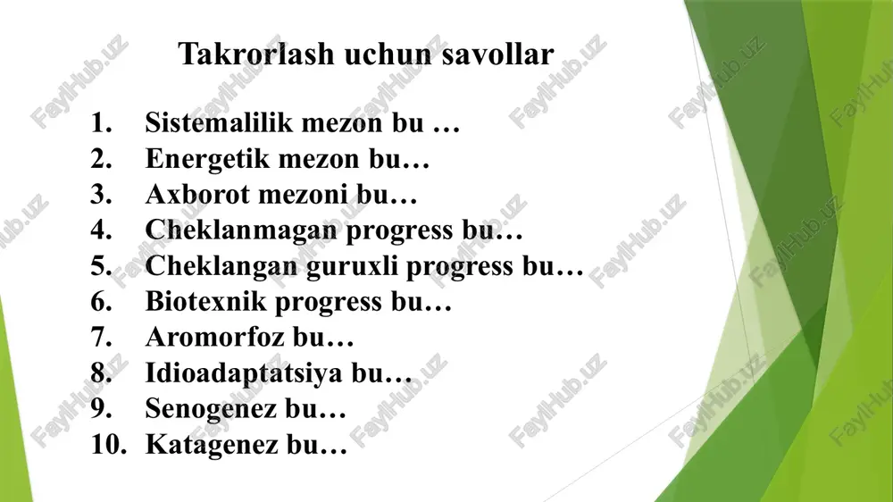 ni sut emizuvchilarga kiritadi. rus olimi kaverznev odam bilan hayvonlar o‘rtasidagi o‘xshashlikni sezib, odam, mushuk, she’r, yo‘lbars, maymun va boshqalarni bir oila a’zolari deb qarash mumkin, deydi. odamning tarixiy rivojlanishi to‘g‘risidagi yangi tushunchani tasdiqlagan birinchi tabiat tadqiqotchisi j.b.lamark hisoblanadi. u odam o‘z tana tuzilishi bilan sut emizuvchilarga o‘xshash, biroq tik yurish, orqa, oldingi oyoqlarining tuzilishi va boshqa xususiyatlari bilan ulardan farq qiladi. odamlar qadimgi odamsimon maymunlarning ikki oyoqlab yurishga o‘tishi, to‘da-to‘da bo‘lib yashashi tufayli paydo bo‘lgan deb ko‘rsatadi. gekkel esa embriologik ma’lumotlarga asoslanib, odam primatlardan kelib chiqqanligini qayd etadi. u sut emizuvchilarning shajarasini tuzib geneologik chiziqgacha maymunlardan maymunlarga, ulardan odamlarga borib taqalishini ta’kidlaydi. gekkel uchlamchi davrning oxirida antropoidlar bilan odam o‘rtasida qandaydir oraliq mavjudotlar yashagan, deb taxmin qildi va ularni pitekantrop, ya’ni maymun odam deb atadi. ch.darvin 1871 yilda “odamning paydo bo‘lishi va jinsiy tanlanish” asarida odamning kelib chiqish masalasini alohida yoritdi. bu asarda u odam anatomik, fiziologik va boshqa …