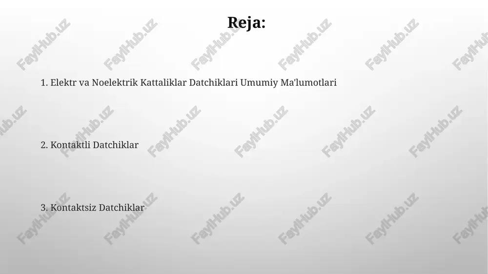 10-20 v ni tashkil etadi. yoyni uzish uchun zarur bo'lgan shart – kuchlanishning pasayishi (uyoy) manba kuchlanishidan va rezistorlardagi kuchlanish tushishidan yuqori bo'lishi (uyoy > u – ir) kerak. kontaktsiz yarim o'tkazgichli elektr apparatlari kontaktsiz yarim o'tkazgichli elektr apparatlari yuqori chastotadagi (mhz) signallarni qayta ishlash va ulardan kuchli signal hosil qilish imkonini beradi, bu esa ularda ulanish va uzilish vaqtlarini 0,1 µs gacha qisqartirishga imkon beradi. yarim o'tkazgichli kommutatorlarni, tiristorli ishga tushirgichlarni va boshqa bir qator elektron apparatlarni yaratish uchun tranzistorlar yuqori darajada vibratsiya va zarbga qarshi mustahkamlikka va ishonchlilik xususiyatlariga ega. kirish elektr mexanik tizimlar (emt) elektr tarmoqlariga ulab beruvchi va himoyalovchi elektr va elektron apparatlardan, ijrochi organni harakatga keltiruvchi elektr motorlaridan va ularni boshqaruvchi 1000v gacha kuchlanishli oʻzgartkichlardan tashkil topadi. zamonaviy emt tarkibiy elementlarining 95% ni yarim o'tkazgichli o'zgartkichlar tashkil etib, ular o'zgaruvchan tokni o'zgarmasga o'zgartirish va boshqa vazifalarni bajaradi. elektr apparatlarining nazariy asoslari qisqa tutashuv paytida tarmoqdagi …