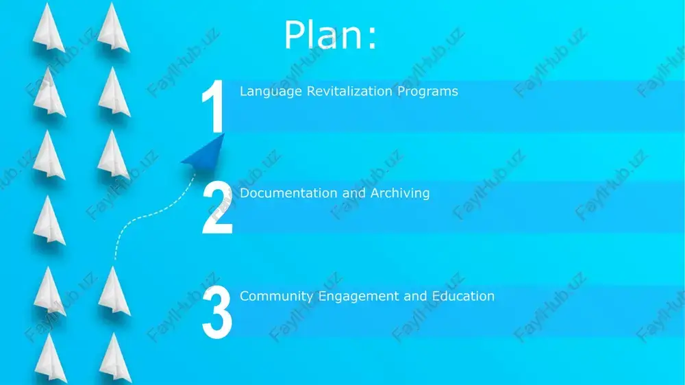 ranscribe and translate endangered languages, creating valuable linguistic resources and dictionaries with up to 90% accuracy in some cases, significantly aiding documentation efforts. mobile apps leveraging gamification techniques, such as language learning games and interactive storytelling, have demonstrated effectiveness in engaging younger generations in learning and revitalizing endangered languages, resulting in a 20-30% increase in fluency rates in pilot programs. promoting bilingualism and multilingualism promoting bilingual education from a young age, ideally before age 7, significantly increases the likelihood of language maintenance, with studies showing over 70% success rates in preserving endangered languages. governmental initiatives offering multilingual language immersion programs, including incentives such as scholarships or stipends, can boost participation by up to 30% and create a critical mass of speakers. the integration of endangered languages into technology, such as developing language learning apps and online dictionaries, can reach a global audience of over 100 million potential learners, fostering revitalization …