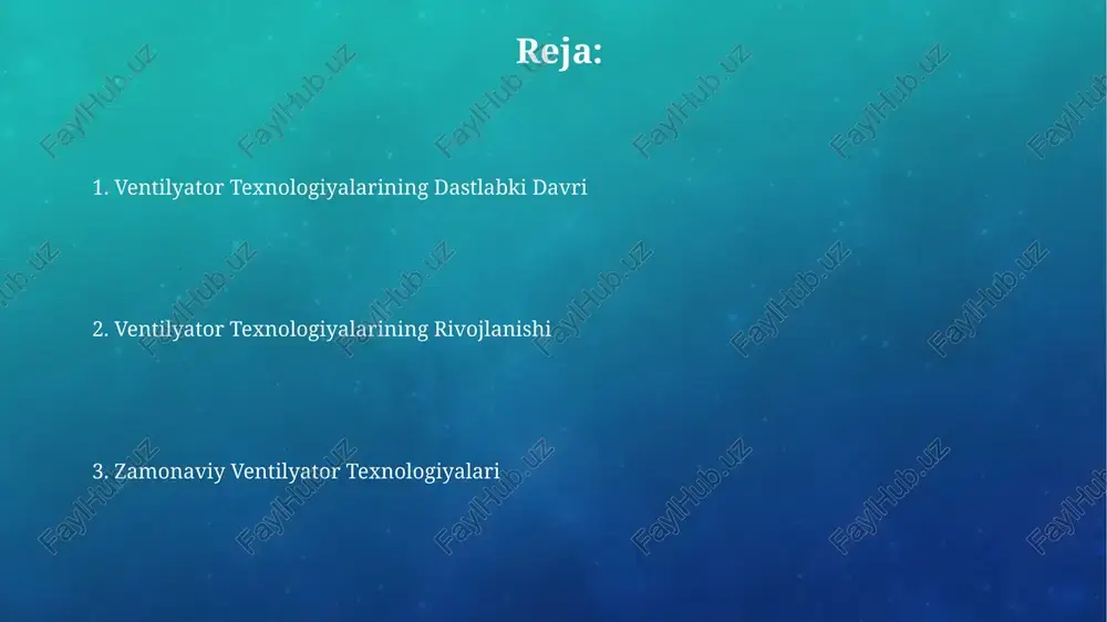 latish ba'zi rim villalarida, murakkab yer osti kanallari tizimi, “hipokaust” deb ataluvchi isitish tizimi bilan birgalikda, issiq havoni tarqatish va xonalarni salqinlashtirish uchun ishlatilgan, bu esa 5-10 daraja selsiy bo'yicha harorat farqini ta'minlagan. rim muhandislari tomonidan ishlab chiqilgan shamollatish tizimlari, havo oqimini boshqarish uchun teshiklarning o'lchamlari va joylashuvi, shuningdek, binoning geometriyasi kabi parametrlarni hisobga olgan holda, aerodinamika prinsipini qo'llagan. kelajakdagi fan texnologiyalari kelajakdagi fan texnologiyalari energiya samaradorligini 30% ga oshirishga, shovqin darajasini esa 10 db ga kamaytirishga qaratilgan. aqlli boshqaruv tizimlari bilan jihozlangan fanlar energiya sarfini avtomatik ravishda 25% ga optimallashtiradi va issiqlik tarqalishini yaxshilaydi. dastlabki shamollatgich texnologiyalari rim imperiyasi davrida, taxminan miloddan avvalgi 1-asrda, gipokaust tizimi – yer ostidan issiq havo o'tkazish orqali binolarni isitish tizimi – bir vaqtning o'zida shamollatish vazifasini ham bajargan. qadimgi misrda, taxminan miloddan avvalgi 2000 yillarda, piramida va maqbaralarda tabiiy shamollatish uchun mo'ljallangan vertikal shaxtalar qurilgan, bu havo oqimini boshqarishning oddiy usuli edi. elektrli …