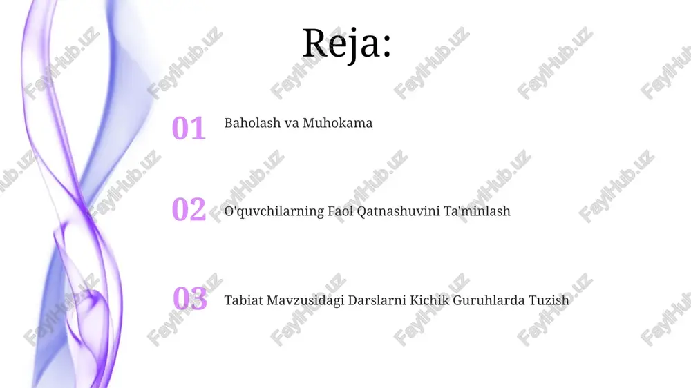 darsning samaradorligini oshirish uchun o'qituvchi kamida 2 xil o'quv resurslaridan (masalan, rasmlar, videolar) foydalanib, 4 bosqichli dars rejasini ishlab chiqishi va qo'llashi tavsiya etiladi. o'qituvchi 3-5 kishilik guruhlarda tabiat mavzusidagi darslarni tashkil qilishda faol muhokama va hamkorlikni qo'llab-quvvatlash, o'quvchilarning 2-3 ta asosiy tushunchalarni mustahkamlashga yordam berishi kerak. muammolarni hal qilish va muhokama qilish kichik guruhlarda 3-5 ta o‘quvchi birgalikda 1-2 ta murakkab muammoni hal qilish orqali fikrlash qobiliyatlarini rivojlantirishlari mumkin. muammoni hal qilish jarayonida har bir o‘quvchi o‘z fikrini bayon qilish, boshqalarning fikrlarini tinglash va bahs-munozaralarga faol ishtirok etish imkoniyatiga ega bo‘ladi. tabiatni o'rganish uchun zarur jihozlar tabiatni o'rganish uchun 5-10x kattalashtirish imkoniyatiga ega bo'lgan lupa, o'simliklar va hasharotlarni kuzatish uchun zarurdir, shuningdek, 20-30 sm uzunlikdagi o'lchov lentasini ham olish kerak. har xil turdagi o'simliklar va toshlarni to'plash uchun kamida 3 ta turli xil hajmdagi plastik konteynerlar, shuningdek, ularni belgilash uchun markerlar va yorliqlar kerak bo'ladi. ota-onalar bilan hamkorlik ota-onalar …