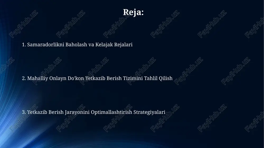 mini qo'llash samarali. masalan, o'z vaqtida yetkazib berish uchun 10% bonus. mahalliy onlayn do'kon yetkazib berish tizimini tahlil qilish mahalliy onlayn do'kon yetkazib berish xarajatlarini tahlil qilishda, 30% ga yaqin xarajatlar transport vositalariga, 20% esa yoqilg'i va texnik xizmatga to'g'ri keladi. do'konning yetkazib berish rayonlarini 5 ta geografik hududga bo'lish orqali, optimallashtirilgan marshrutlarni rejalashtirish va yetkazib berish vaqtini 15% ga qisqartirish mumkin. logistik xarajatlarini kamaytirish yo'llari mahsulotlarni optimal guruhlash orqali transport vositalaridan samarali foydalanish 15% gacha logistika xarajatlarini kamaytirishi mumkin. buning uchun mahsulot hajmi va og'irligini hisobga olgan holda to'g'ri yuk tashish strategiyasini ishlab chiqish kerak. yetkazib berish zonalarini optimallashtirish va munosib yetkazib beruvchilar bilan hamkorlik qilish, 10-15% gacha yetkazib berish xarajatlarini kamaytiradi. bu manzillarni guruhlash va samarali marshrutlarni yaratish orqali amalga oshirilishi mumkin. yangi tizimni joriy etish va monitoring yangi tizimni joriy etishdan avval, kamida 3 oylik sinov davri o'tkazib, 1000 dan ortiq yetkazib berish operatsiyasini kuzatish va tahlil …