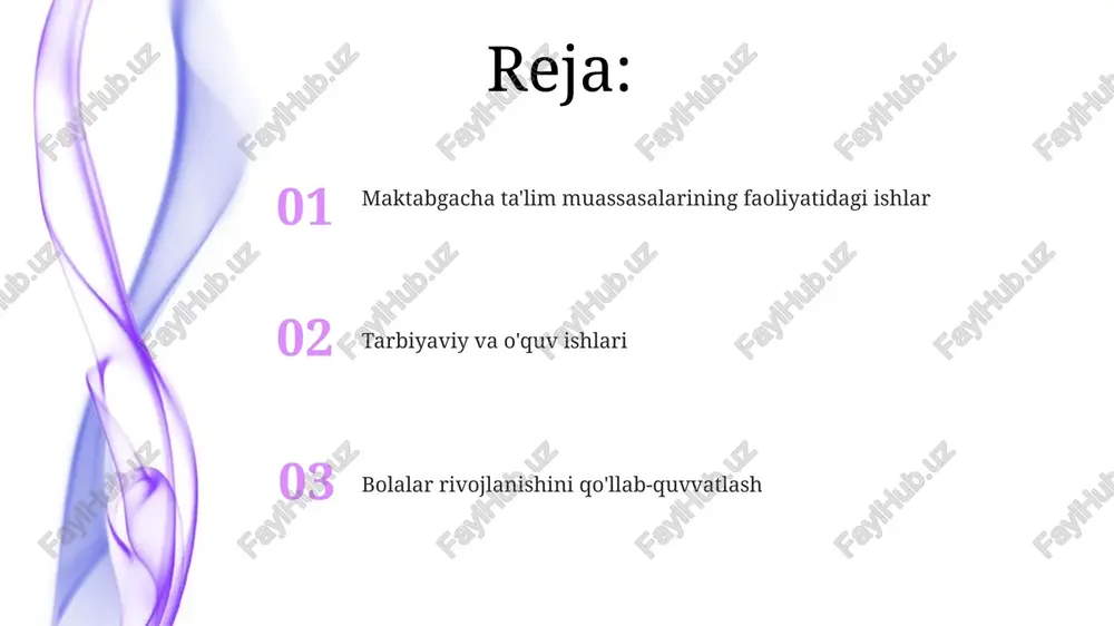 esurslaridan foydalanish, bolalarning bilim darajasini 20-25% ga yaxshilashga yordam beradi. pedagogik texnologiyalar yordamida 5-6 yoshli bolalarni o'qishga o'rgatishda o'yin texnologiyalaridan foydalanish samaradorligi 30% ga oshadi, bu esa bolalarning bilim olishga bo'lgan qiziqishini kuchaytiradi. muassasani boshqarish va rivojlantirish muassasadagi 50 nafardan ortiq xodimlarning kasbiy malakasini oshirish bo'yicha 3 ta o'quv dasturi amalga oshirilib, o'qitish samaradorligi 20% ga oshdi. muassasa rahbariyati tomonidan bolalar rivojlanishini kuzatish va baholash uchun yangi, samarali 3 bosqichli monitoring tizimi joriy etildi. kognitiv rivojlantirish eksperimental tadqiqotlar shuni ko'rsatdiki, kognitiv rivojlanish dasturlarini muntazam qo'llash natijasida bolalarning xotirasi 25% ga, e'tibori esa 15% ga yaxshilangan. kognitiv rivojlanishni rag'batlantirish uchun qo'llaniladigan o'yinlar va didaktik materiallar soni har bir yosh guruhining o'quv dasturiga muvofiq 15-20 tagacha yetadi, bu esa bolaning har tomonlama intellektual rivojlanishiga yordam beradi. nutq rivojlantirish nutqning grammatik jihatlarini o'rgatishda, bolalarga sodda gaplardan murakkab gaplar tuzishni o'rgatishga qaratilgan 5 ta bosqichli o'quv dasturi qo'llaniladi. nutq rivojlantirishda 3-5 yoshli bolalar uchun …