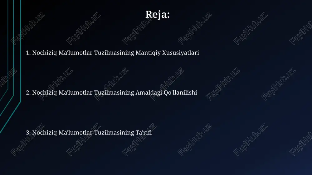 nochiziq ma'lumotlar tuzilmasi - Page 2