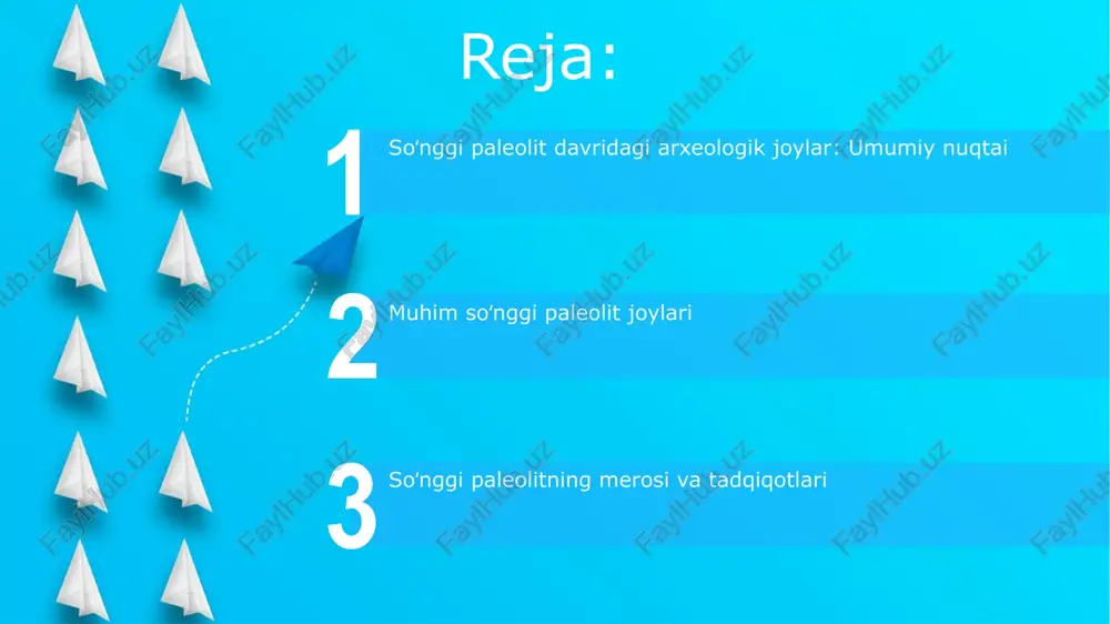 xomashyo bo'lib, ulardan qirg'ichlar, o'q uchlari, pichoqlar va burg'ular kabi 10 dan ortiq turli xil asboblar yasalgan. san'at va bezaklar start san'at va bezaklar namunalari ko'pincha geometrik shakllar (masalan, spiral va zigzaglar) bilan ajralib turadi, ular 40000 yil avvalgi davrlarda ham uchraydi. g'orlarda topilgan o'simliklar va hayvonlarning suratlari ovchilarning 35000-10000 yil avvalgi dunyoqarashini aks ettiradi, bu ularning hayot tarzi bilan bog'liq. dafn marosimlari va rituallar ba'zi qabrlarda oq rangli ohaktosh sepilgan. taxminan 30,000-10,000 yil avvalgi davrga oid, bu marosimlar o'liklar bilan bog'liq e'tiqodlar aksidir. qabrlarda hayvon suyaklari va asboblar topilgan. ular 15-25 sm uzunlikda bo'lgan va keyingi hayotda foydalanish uchun qo'yilgan deb taxmin qilinadi. yevropadagi asosiy arxeologik joylar frantsiyadagi lasco g'ori o'zining ajoyib paleolit tosh rasmlari bilan mashhur bo'lib, taxminan 17000 yil avvalgi magdalen davriga tegishli 600 dan ortiq tasvirlarni o'z ichiga oladi. ispaniyadagi altamira g'ori, shuningdek, "paleolit san'atining sistine ibodatxonasi" sifatida ham tanilgan, unda taxminan 36000 yillik bo'lgan ajoyib …