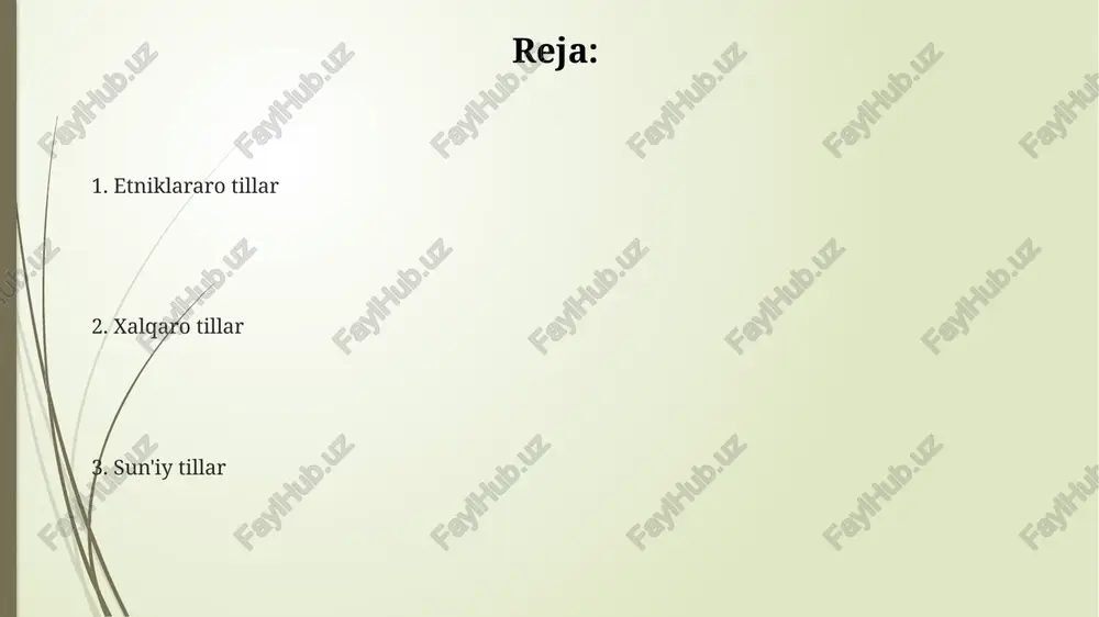 otin tilining keng tarqalishi bilan bog'liq, bu esa savdo va boshqaruvda muhim rol o'ynagan. bu taxminan miloddan avvalgi 27-yildan milodiy 476-yilgacha bo'lgan davrni o'z ichiga oladi. volapük kabi sun'iy tillar xix asrda, aniqrog'i 1879-yilda yaratilgan bo'lib, xalqaro aloqalarni osonlashtirish maqsadida ishlab chiqilgan. ammo, bu va boshqa sun'iy tillar esperanto kabi muvaffaqiyatga erisha olmadi. interetnik tillar, masalan, o'rta asrlardagi lingua franca, o'rta yer dengizi savdogarlari o'rtasida ix asrdan xix asrgacha rivojlangan. unda italyan, fransuz, ispan, arab va yunon tillarining elementlari aralashgan. afzalliklari va kamchiliklari kamchiliklari: xalqaro tillarning keng tarqalishi mahalliy tillarning yo'qolishiga olib kelishi mumkin, chunki 96% tillar yo'qolib ketish xavfi ostida. afzalliklari: xalqarolik tillari global aloqalarni osonlashtiradi, savdo-sotiqni rivojlantiradi, 7000 dan ortiq tilda muloqot qiluvchi odamlar uchun tushunish imkonini beradi. sun'iy tillar yaratish oson bo'lishi mumkin, lekin ularning foydaliligi 100 dan kamroq so'z bilan cheklanishi, tabiiy tillarning boyligidan mahrum bo'lishi mumkin. bugungi kundagi ahamiyati etniklararo tillar, xususan, afrikadagi suaheli tili …