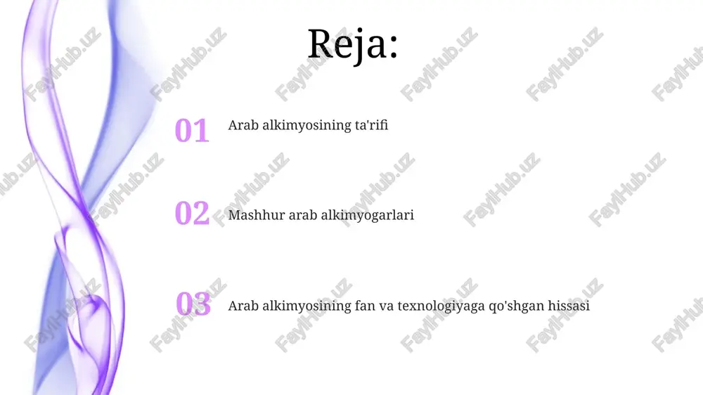 latadi, bu esa kimyoviy jarayonlarga ta'sir qiladi. ar-roziy: tibbiyot va kimyo sohasidagi yutuqlar ar-roziy tibbiyotda birinchi bo'lib chechak va qizamiq kasalliklarini farqlashga muvaffaq bo'ldi, bu esa 9-asr uchun katta yutuq edi. kimyo sohasida ar-roziy moddalarni uch turga ajratdi: o'simliklar, hayvonlar va minerallar, bu esa kimyo tasnifiga asos soldi. ibn sino: falsafa va alkimyo ibn sino alkimyoni ilmni rivojlantirish uchun foydali deb hisoblagan, lekin oltin yasashning mumkinligiga 100% ishonmagan, bu o'sha davrdagi keng tarqalgan fikrlash edi. falsafiy nuqtai nazardan, ibn sino alkimyo elementlarning o'zgarish nazariyasini aristotelning modda va shakl tushunchalari orqali tushuntirishga harakat qildi. arab alkimyosining asosiy tamoyillari arab alkimyosi 'az-zahiriya' va 'al-batiniya' kabi ikkita asosiy yo'nalishga bo'lingan. az-zahiriya amaliy tajribalarga, al-batiniya esa 90% ezoterik talqinlarga e'tibor qaratgan. arab alkimyosida moddalarning transmutatsiyasi uchun asosiy tamoyil 'mizan' tushunchasi edi, bu muvozanatni anglatib, elementlarning optimal 70/30 nisbatini nazarda tutardi. al-kimyo va falsafa tosh al-kimyo va falsafa toshi arab alkimyosida moddalarni bir-biriga aylantirish, xususan, …