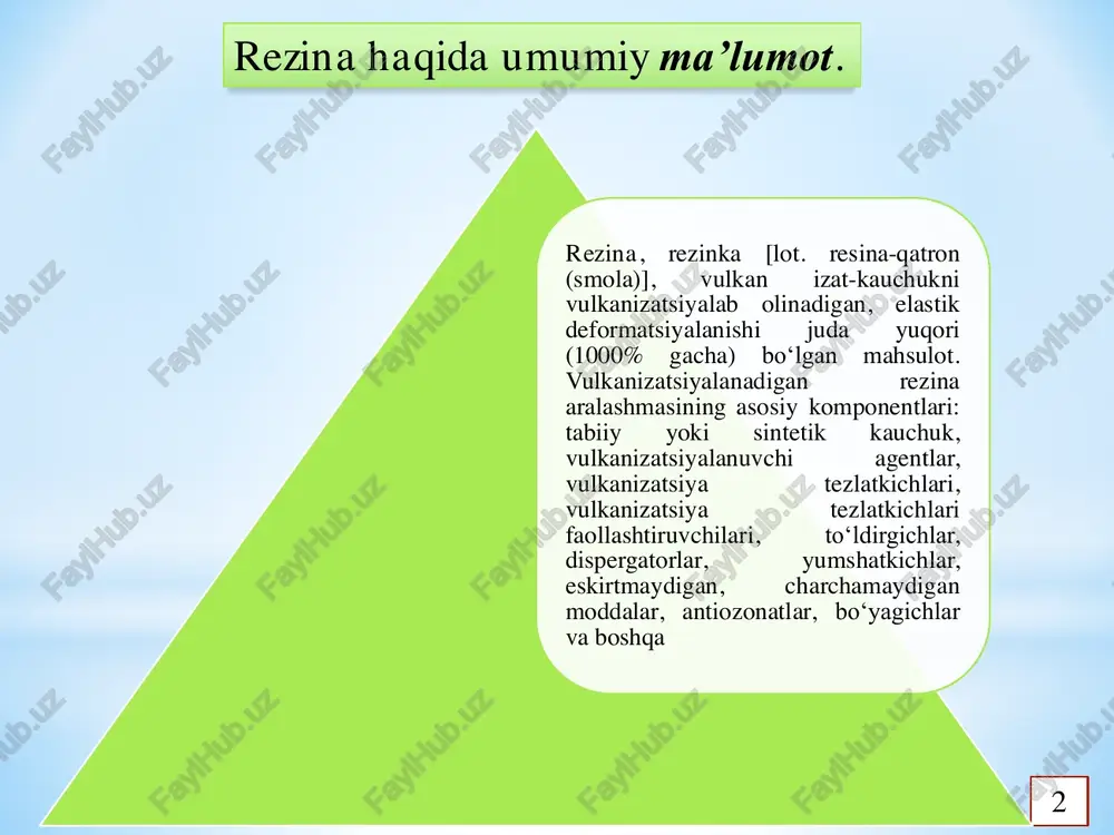 va shaffof boʻladi. shisha — tarkibi shisha hosil qiluvchi komponentlar (kremniy, bor, alyuminiy, fosfor, germaniy oksidlari va boshqalar) va metallar (litiy, kaliy, natriy, kaltsiy, magniy, qoʻrgʻoshin va boshqalar)ning oksidlaridan iborat aralashmani qizdirish yoʻli bilan suyuqlantirib sovitishdan hosil boʻlgan amorf moʻrt material. shisha qizdirilganda kristall moddalar kabi maʼlum bir trada suyuqlanmaydi va qotmaydi, balki asta-sekin qattiq holatdan choʻziluvchan yumshoq holatga va nihoyat suyuq holatga oʻtadi. suyuqlantirilgan shisha eritmasi sovitilganda maʼlum tralar oraligʻida avval plastik holatga oʻtadi, soʻngra qotadi. shisha — izotrop, yaʼni uning fizik xossalari (yorugʻlik nurini sindirish koʻrsatkichi, issiqlik oʻtkazuvchanligi va boshqalar) turli yoʻnalishlari boʻyicha oʻlchanganda bir xil boʻladi. tarkibidagi anorganik birikmalarning turiga koʻra, shisha quyidagi sinflarga boʻlinadi: elementar shisha, oksid shisha, galogenid shisha, xalkogenid shisha va aralash shisha https://uz.wikipedia.org/w/index.php?title=amorf&action=edit&redlink=1 https://uz.wikipedia.org/w/index.php?title=mo%ca%bbrt&action=edit&redlink=1 https://uz.wikipedia.org/wiki/shaffof 11