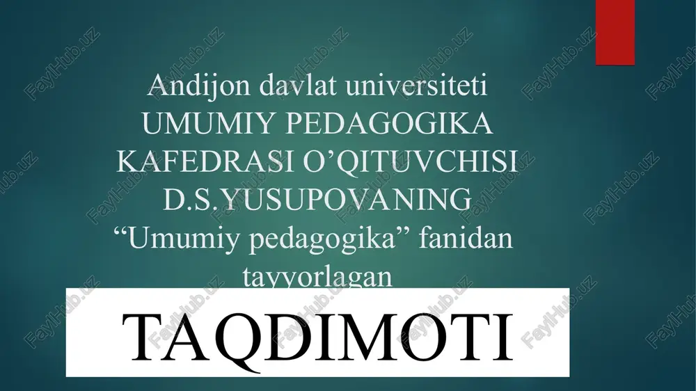 is – umumiy, jamoatchilik) insonlarning birgalikdagi hayoti bilan bog‘liq bo‘lib, ularning muomala va bir-biriga ta’sirining turli xil shakllari birlashtiradi. pedagogika – bu fan sifatida o‘sib kelayotgan yosh avlod tarbiyasi va ta’limi haqidagi fan bo‘lsa, ijtimoiy pedagogika esa tarbiya va ta’limning bolalar hayotining jamiyatdagi o‘rnini belgilab beradi. bu jarayon bolaning jamiyatga “kirishi”, ularning ma’lum bir ijtimoiy tajribaga ega bo‘lishi (bilim, boylik, o‘zini tutish qoidalari, yo‘naltirish) sotsiyalizatsiya (ijtimoiylashuv) deb yuritiladi. bolaning ijtimoiylashuvi – juda uzoq va murakkab jarayon hisoblanadi. har qanday jamiyat shunga intiladiki, har bir bola ma’lum ijtimoiy va ahloqiy qadriyatlar tizimiga, shu jamiyat me’yor va qoidalariga ega bo‘lishi, shu jamiyatda yashash uchun, teng huquqli a’zosi bo‘lishga intiladi. jamiyat o‘zining qurilishiga ko‘ra turli xildagi o‘zaro bog‘langan va o‘zaro ta’sir etuvchi ijtimoiy institutlarga ega. ijtimoiy institut – insonlar jamiyatdagi hayotining tarixan murakkab shaklda tashkil etilganligi va tartibga solinganligini o‘rganadi. xuddi ana shular orqali bola jamiyat me’yorlari va ahloq qoidalarini o‘zlashtiradi. shunday ijtimoiy …